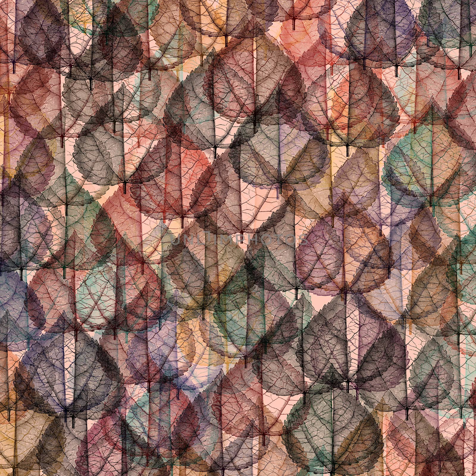 pattern with leaves by weknow