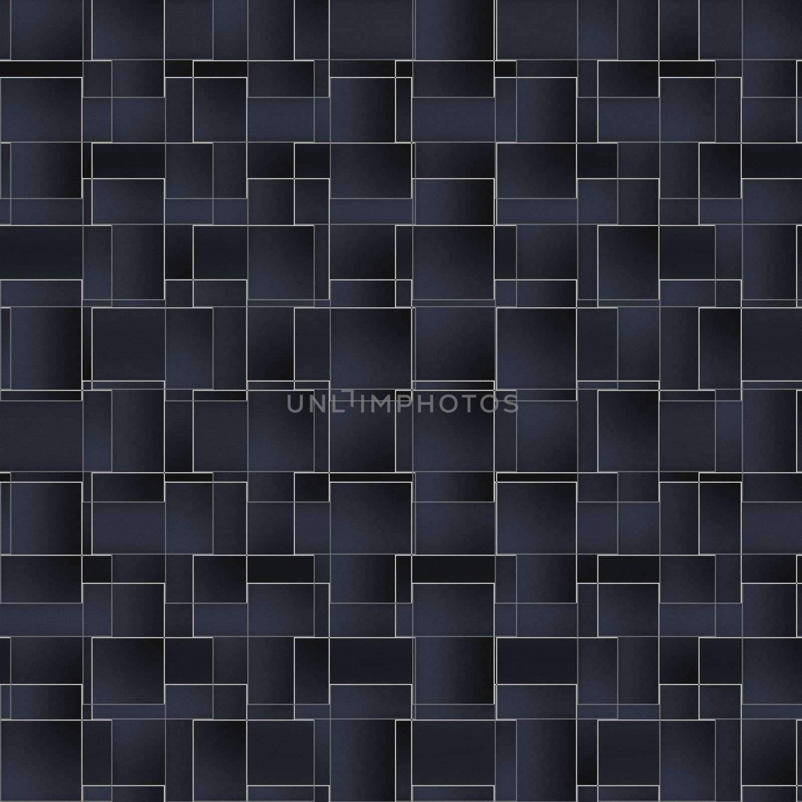 pattern of black tiles