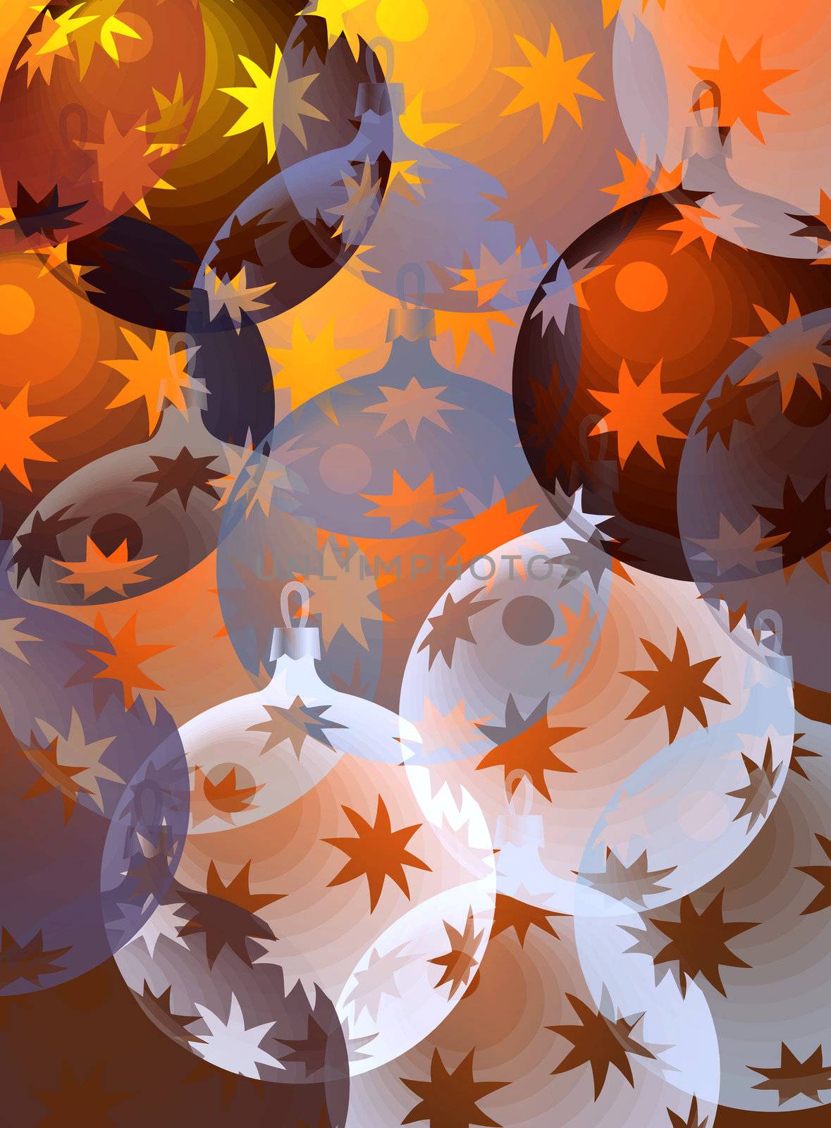 pastel christmas balls by weknow