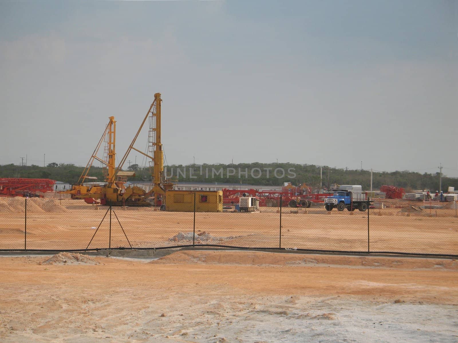 large construction site
