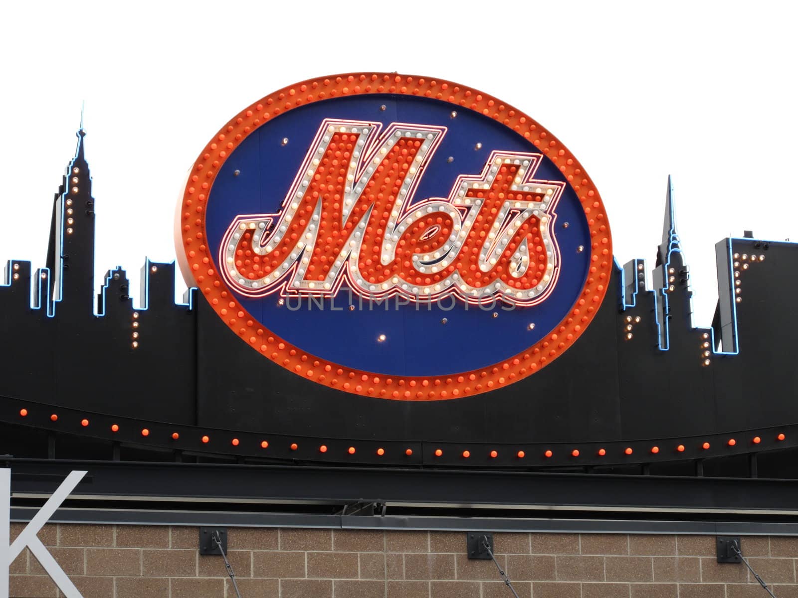 Classic New York Mets logo carried over to Citi Field from Shea Stadium