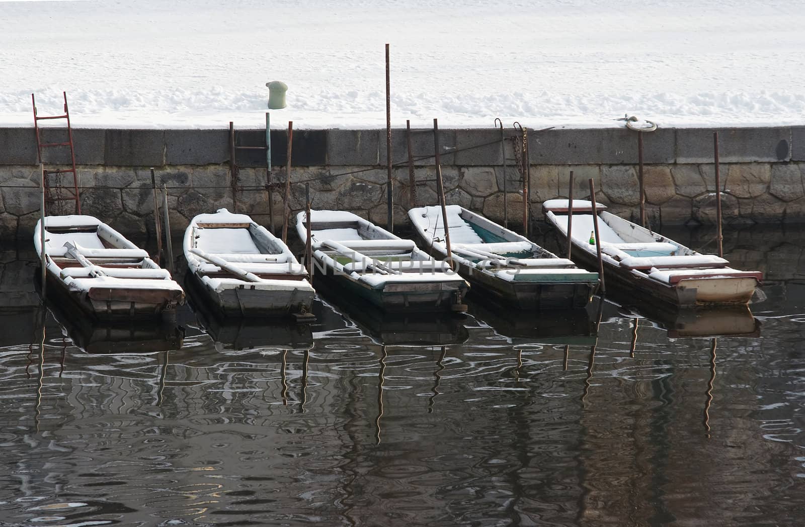 fishing boats by Mibuch