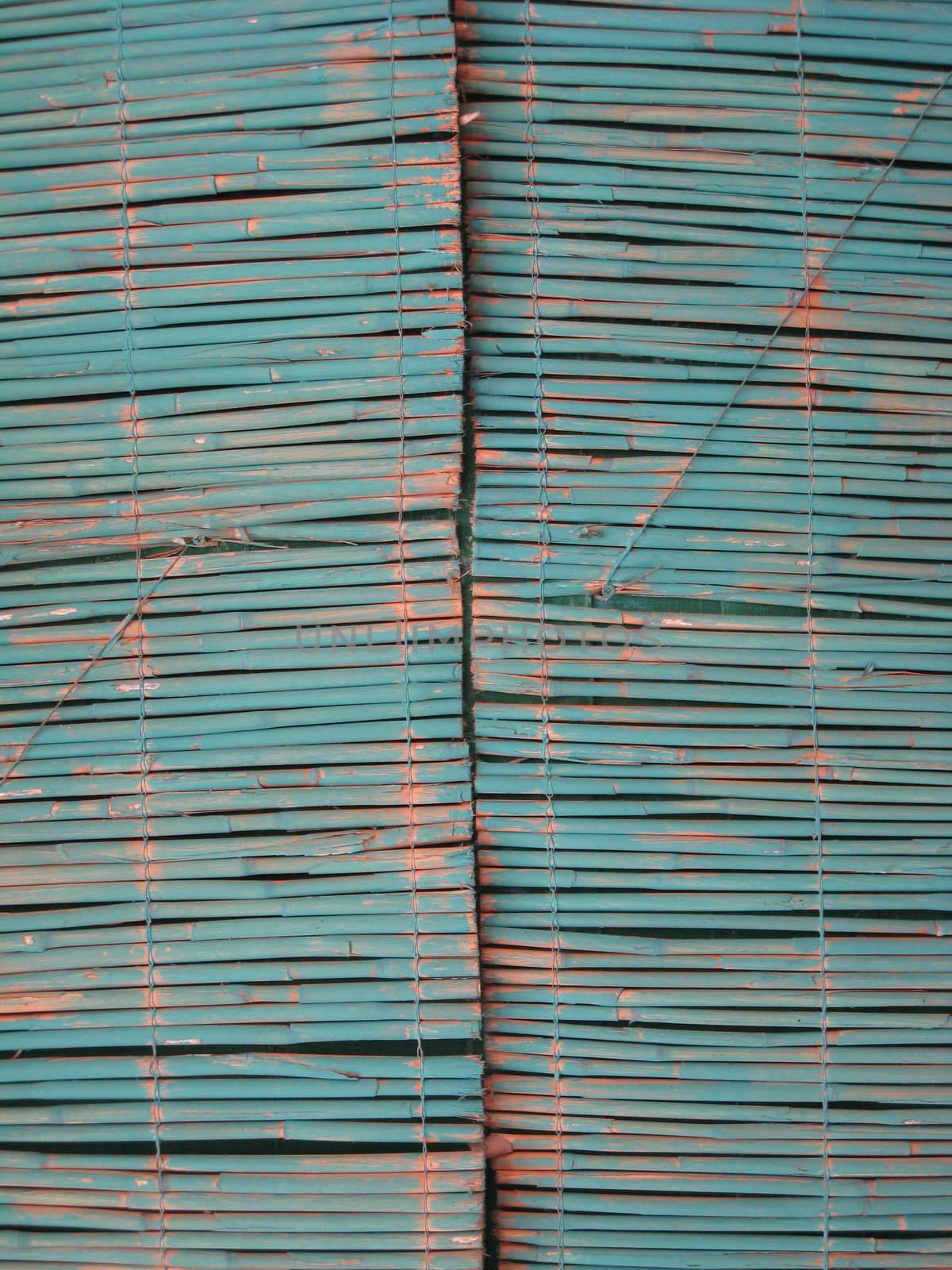 Detail of a reed matt
