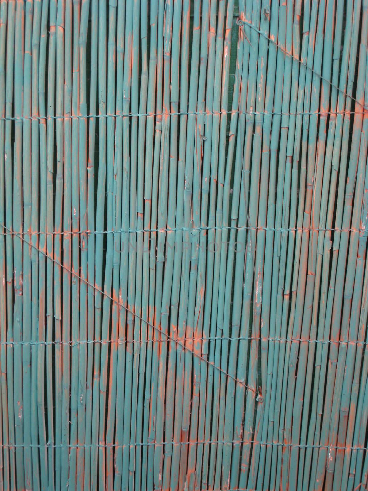 Detail of a reed matt