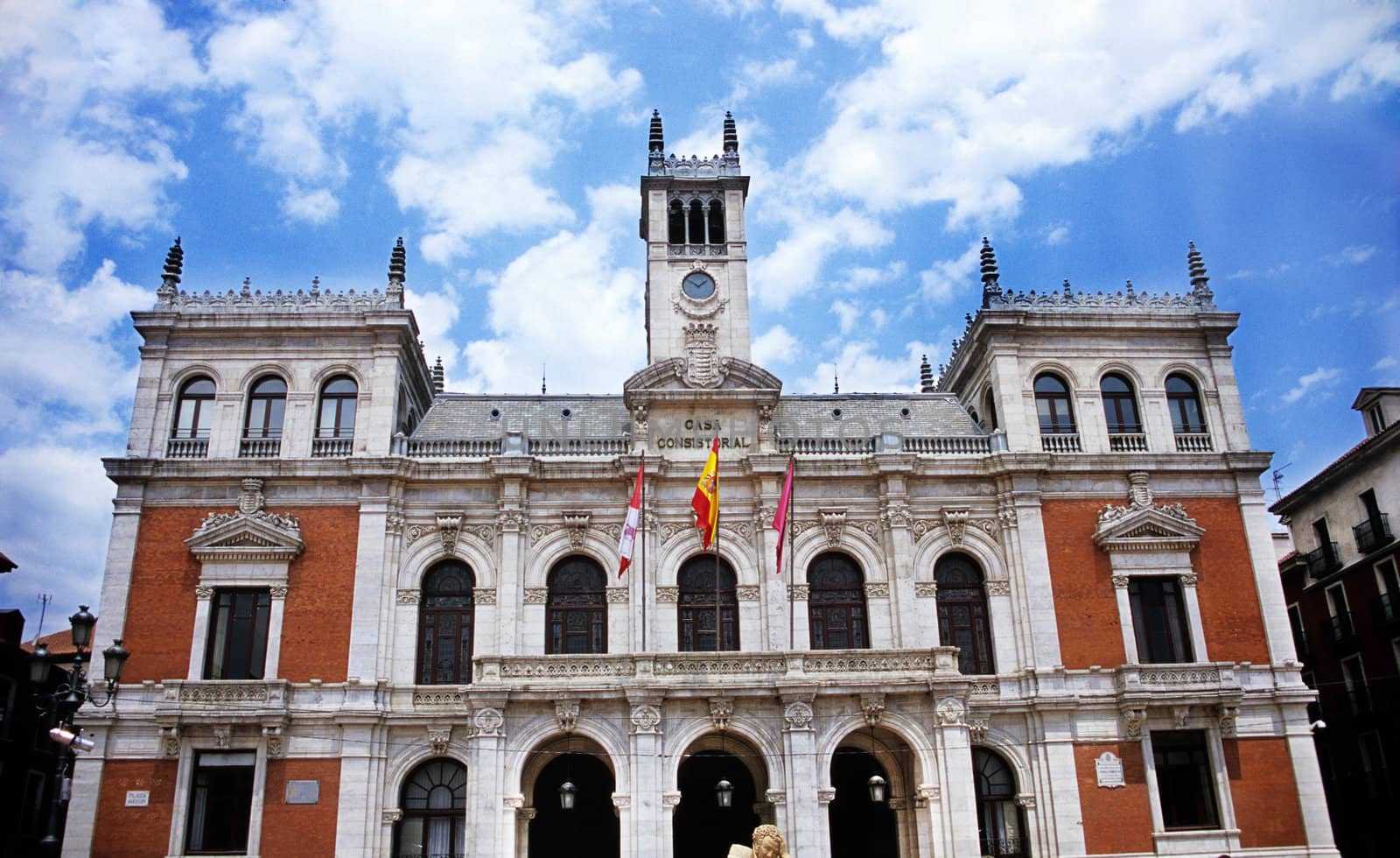 The Plaza Mayor in Valladolid, Spain is the centre of urban life.