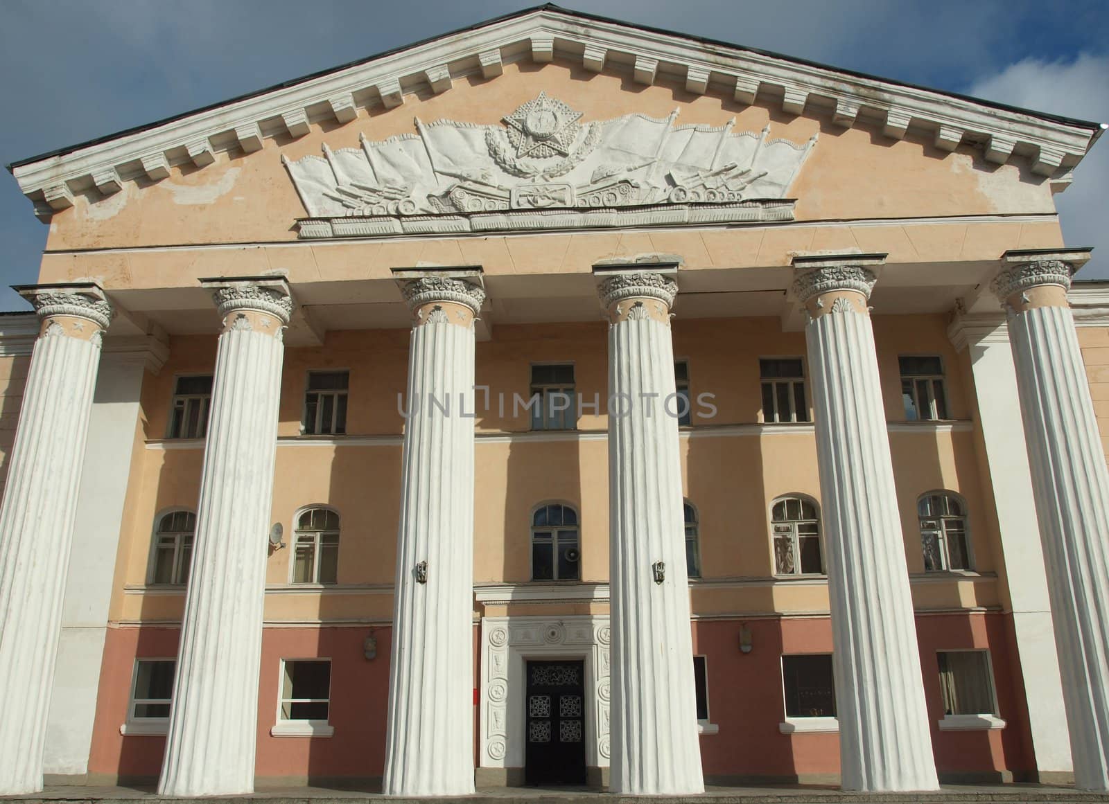 ' Houses of Officers '. Petrozavodsk, Karelia, Russia      