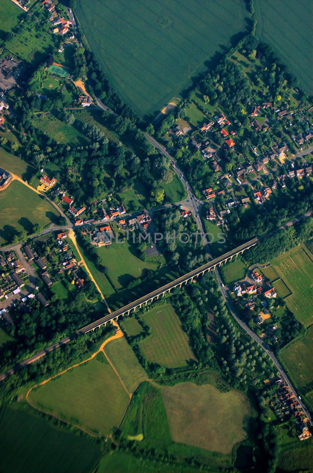 british landscape from the air by jsompinm