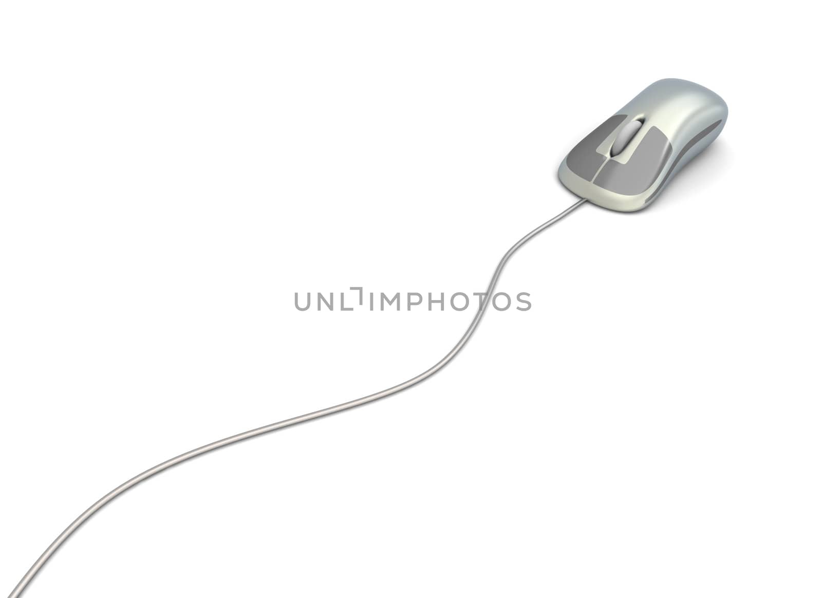 3D rendered Illustration. Isolated on white. 