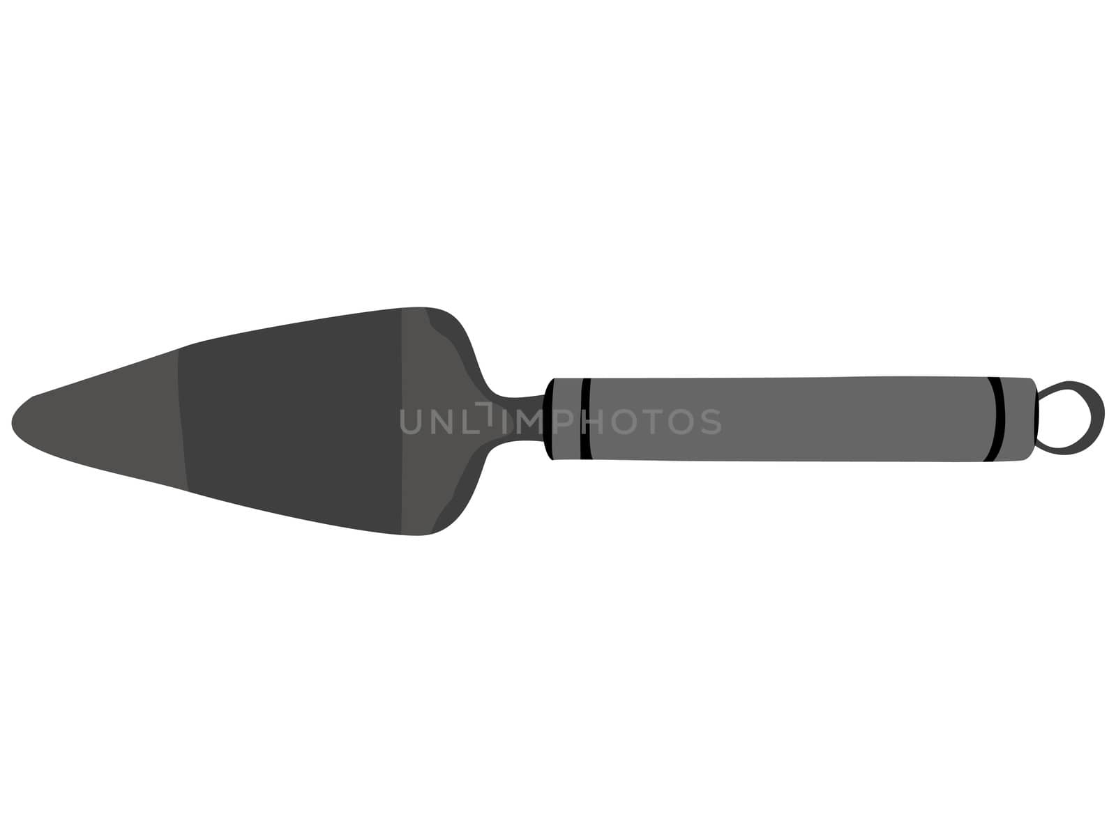 spatula isolated on white background   