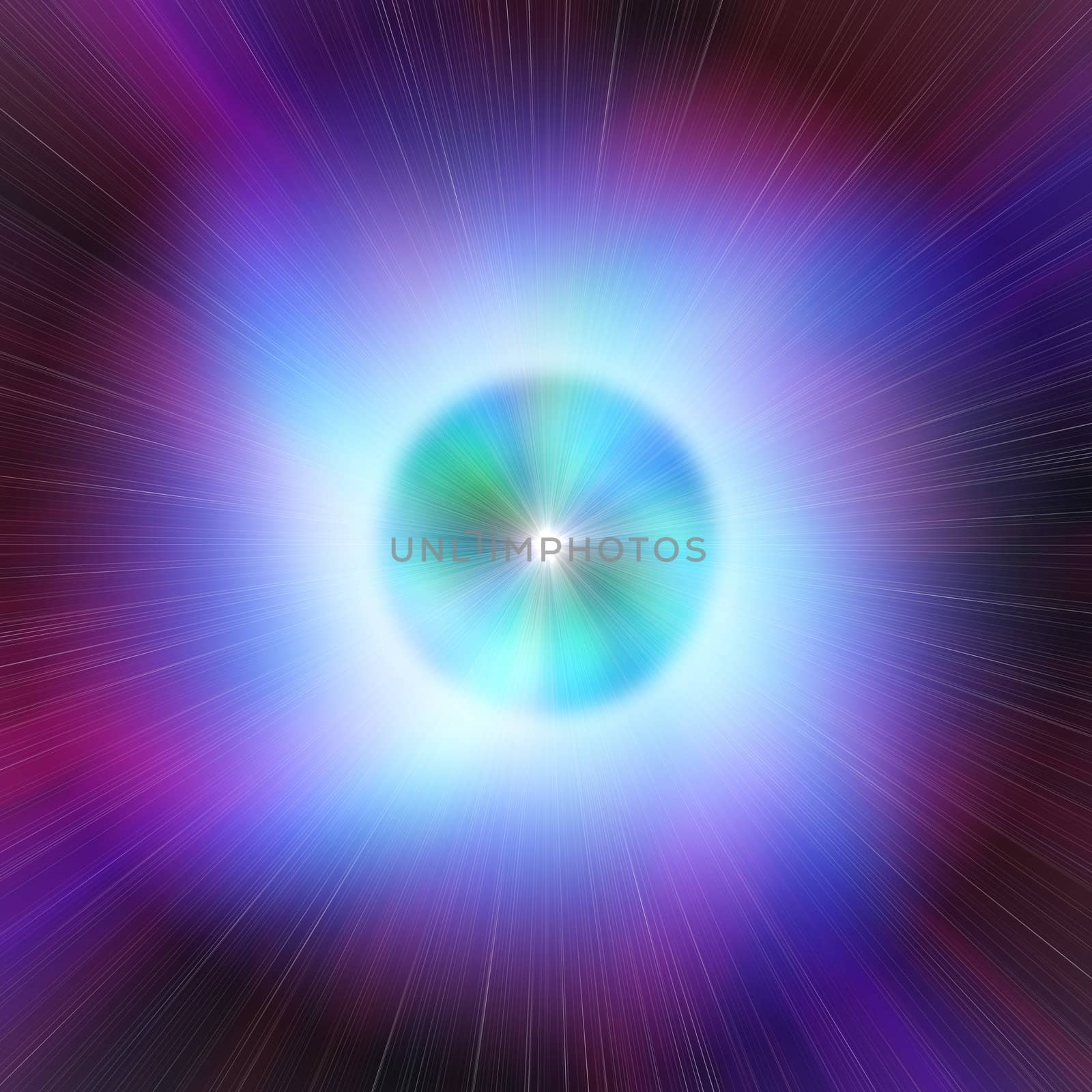 An illustration of a bright light speed background