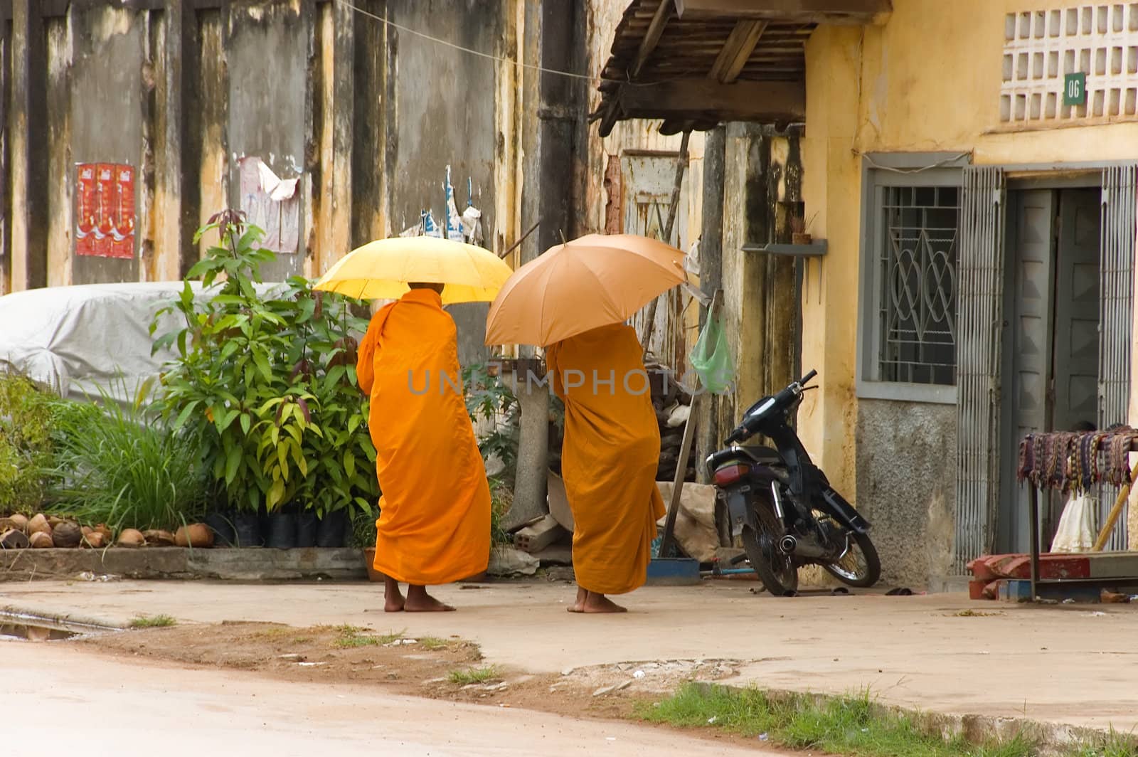 buddhist monks