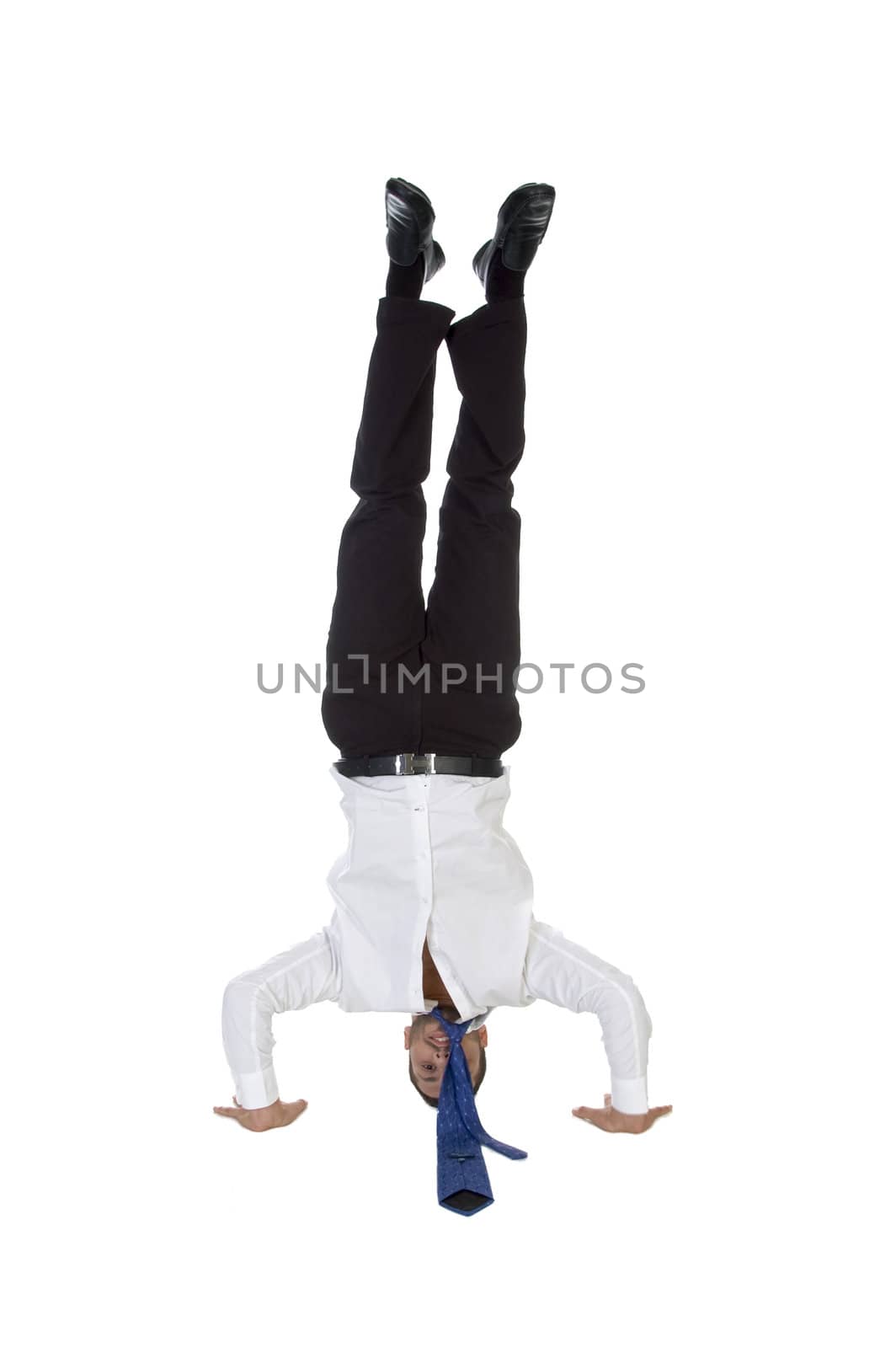 man doing topsy turvy by imagerymajestic