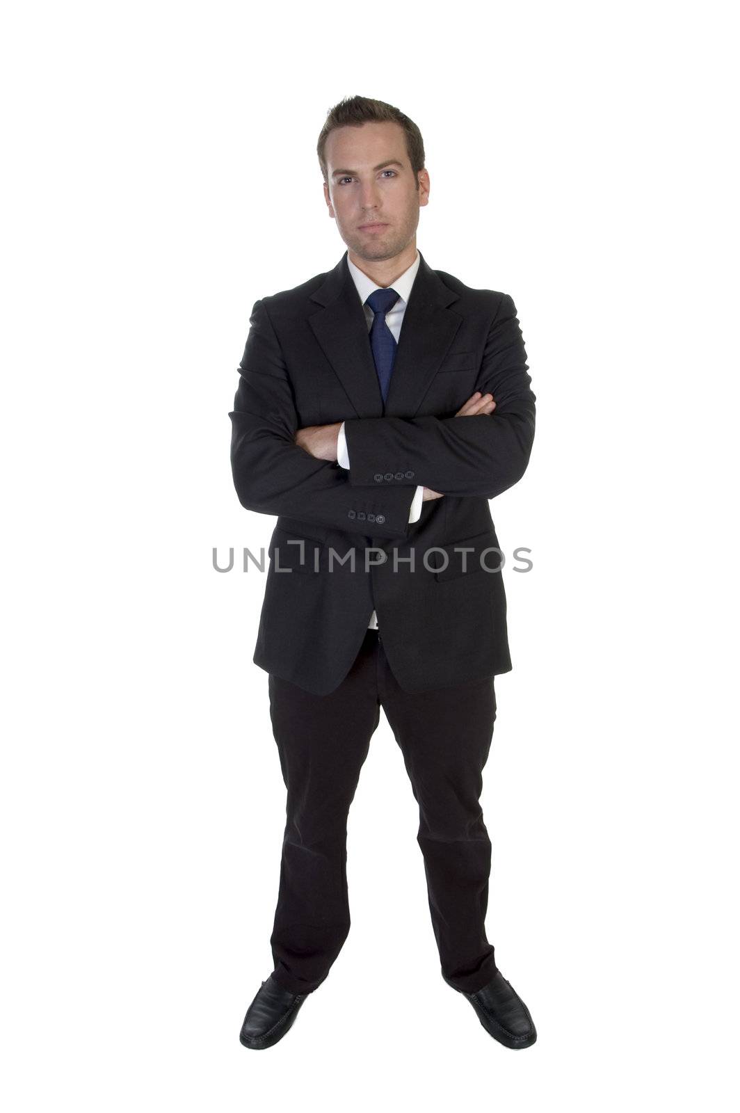 young businessman posing by imagerymajestic