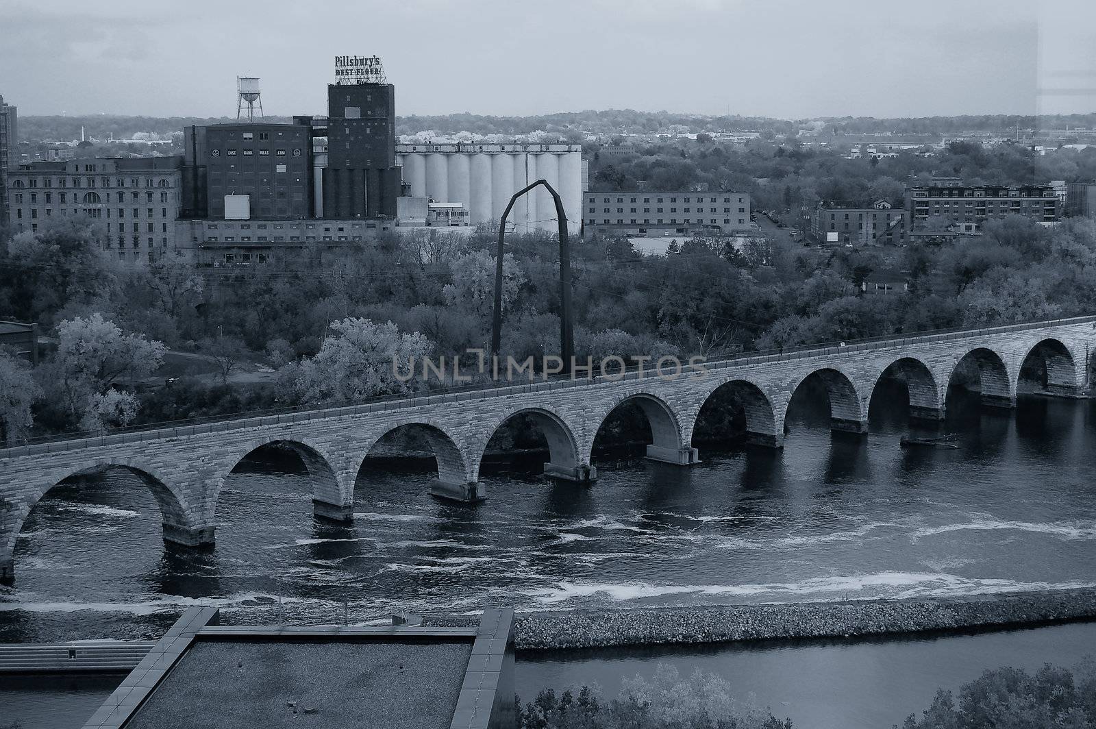 Yellow View of Minneapolis by RefocusPhoto