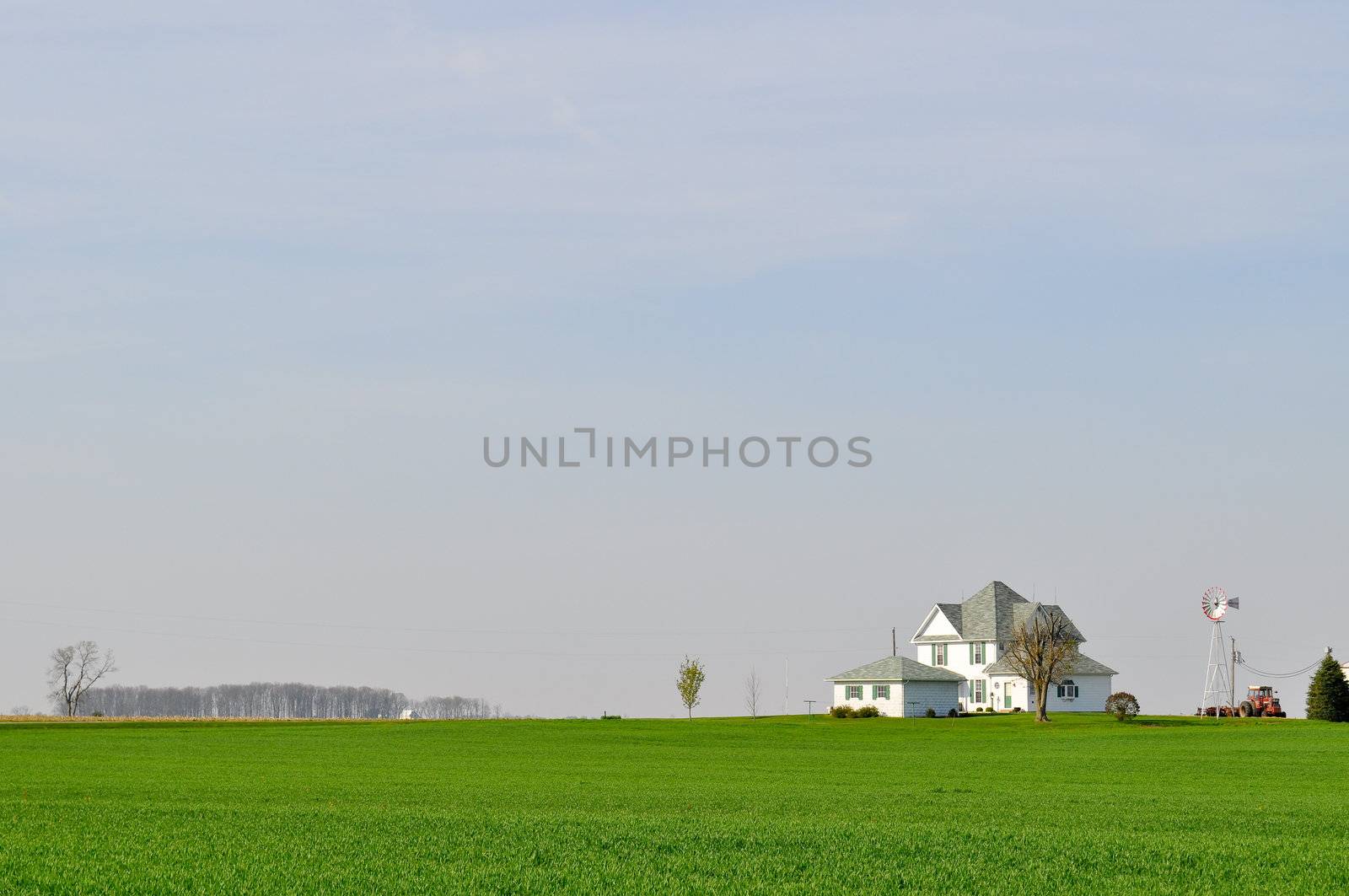 Farm Background on Right by RefocusPhoto