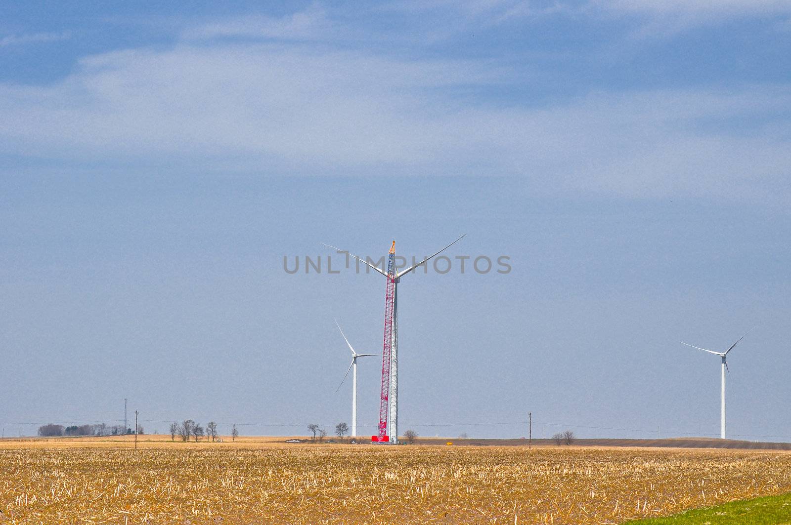 Crane and Turbine by RefocusPhoto