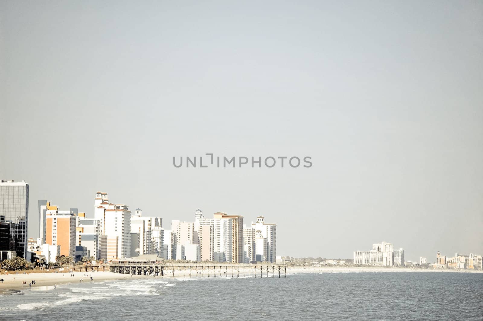 Beachscape Background by RefocusPhoto