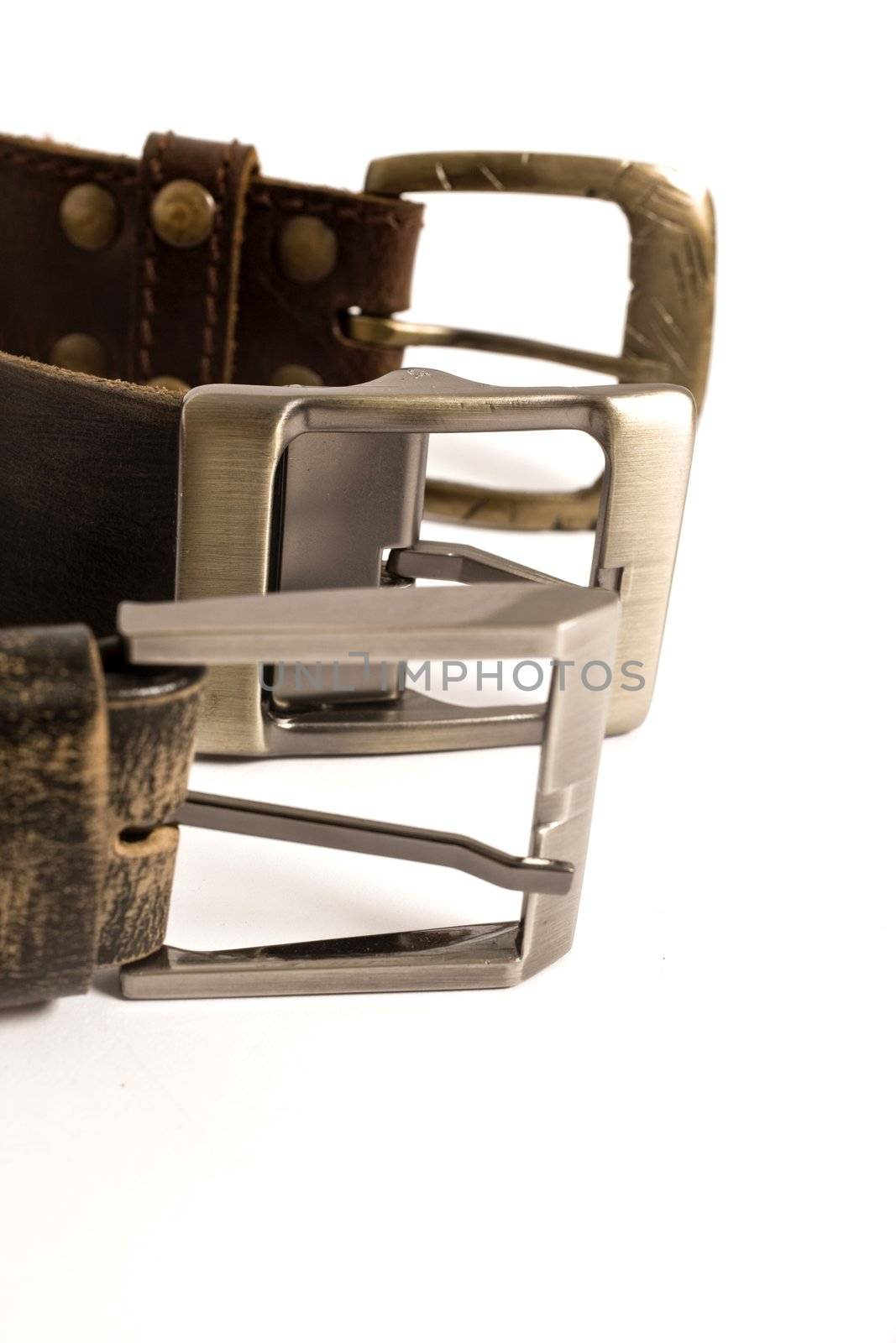 buckles on isolated background
