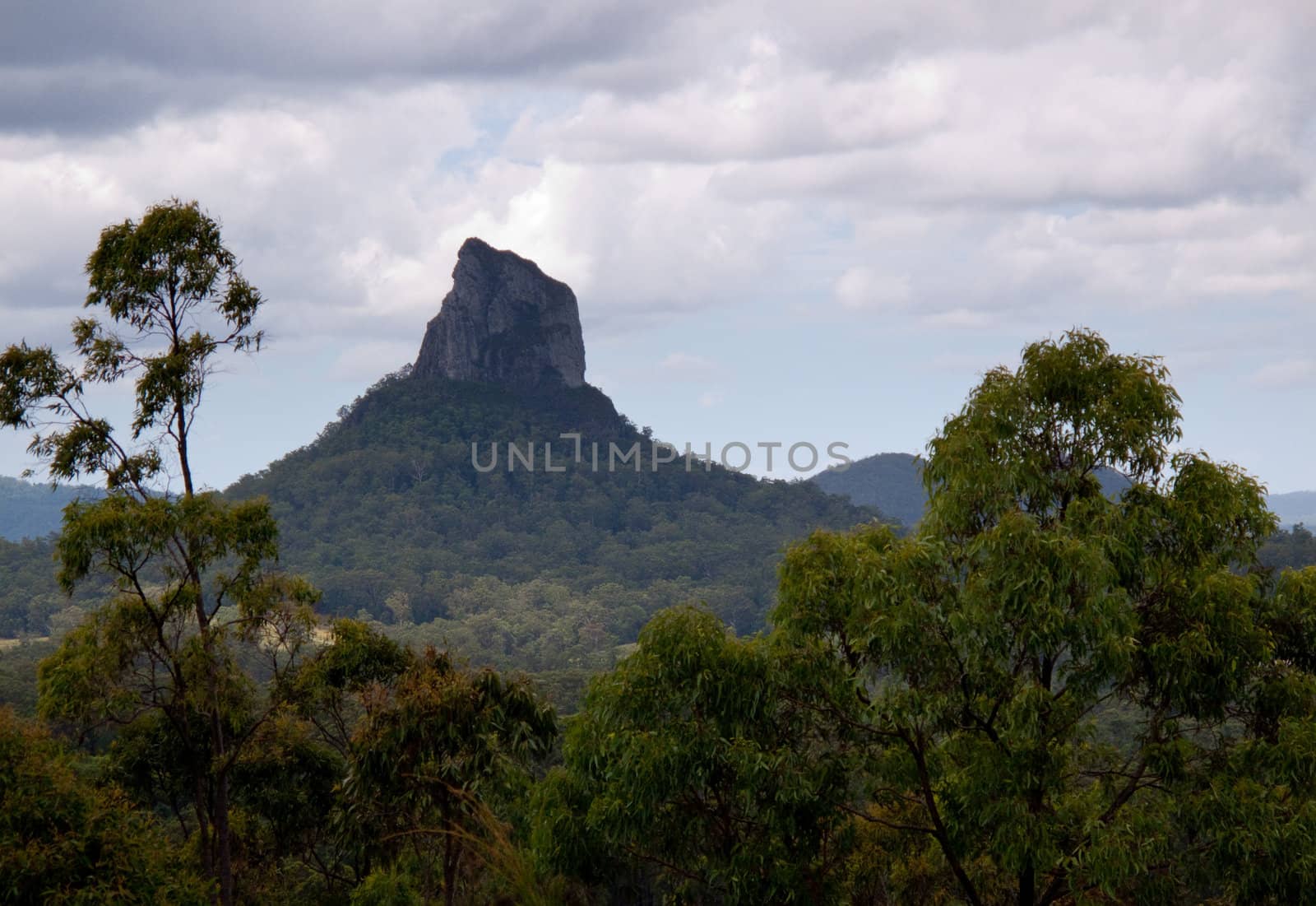 Mount Coonowrin in Australia by steheap