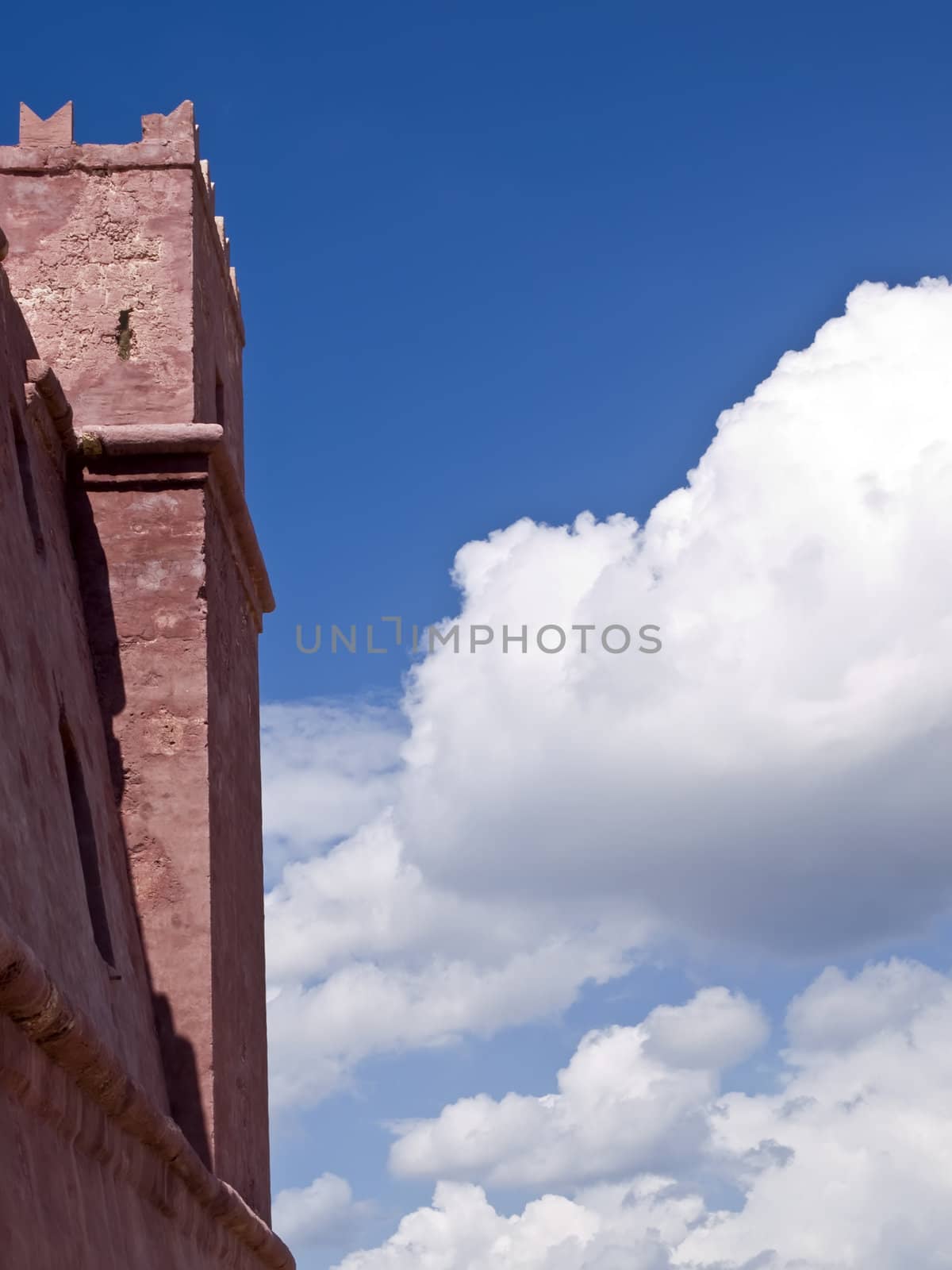 Fort St. Agatha or as most commonly known The Red Tower in Malta was built by the Knights of the Order of St. John