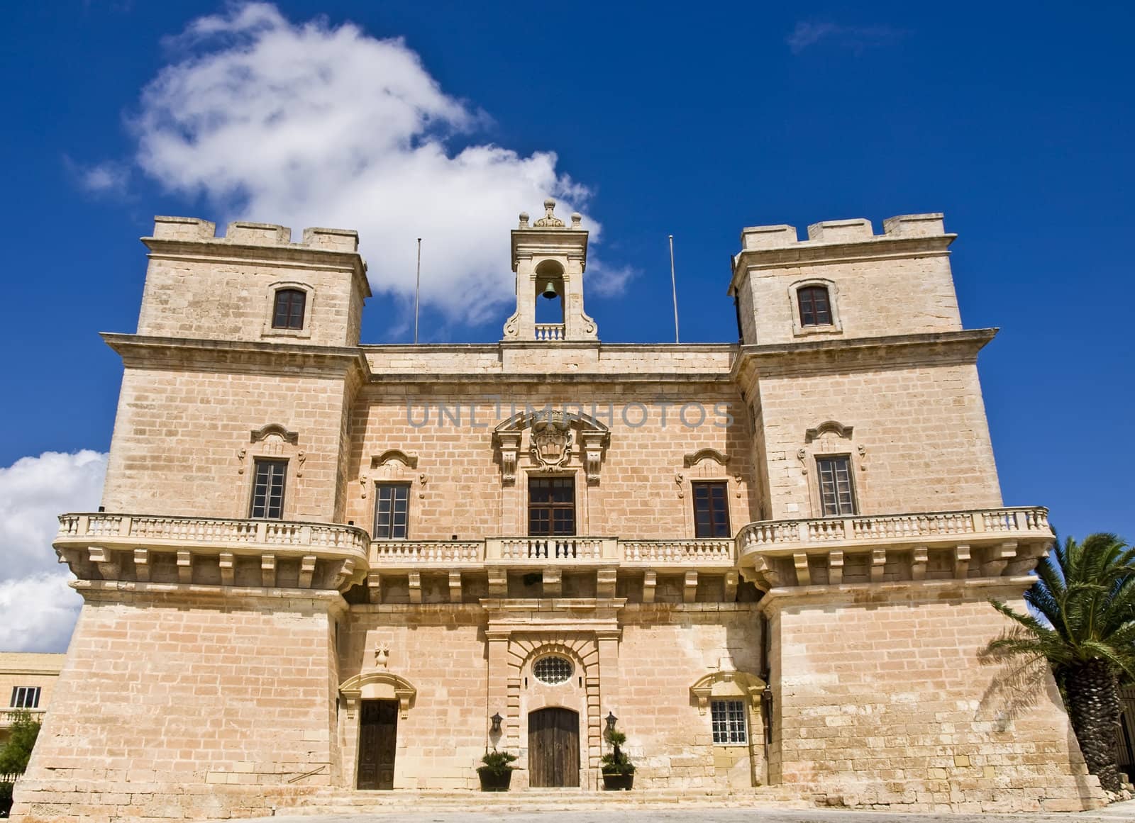 Selmun Castle in Malta was built by the Knights of the Order of St. John