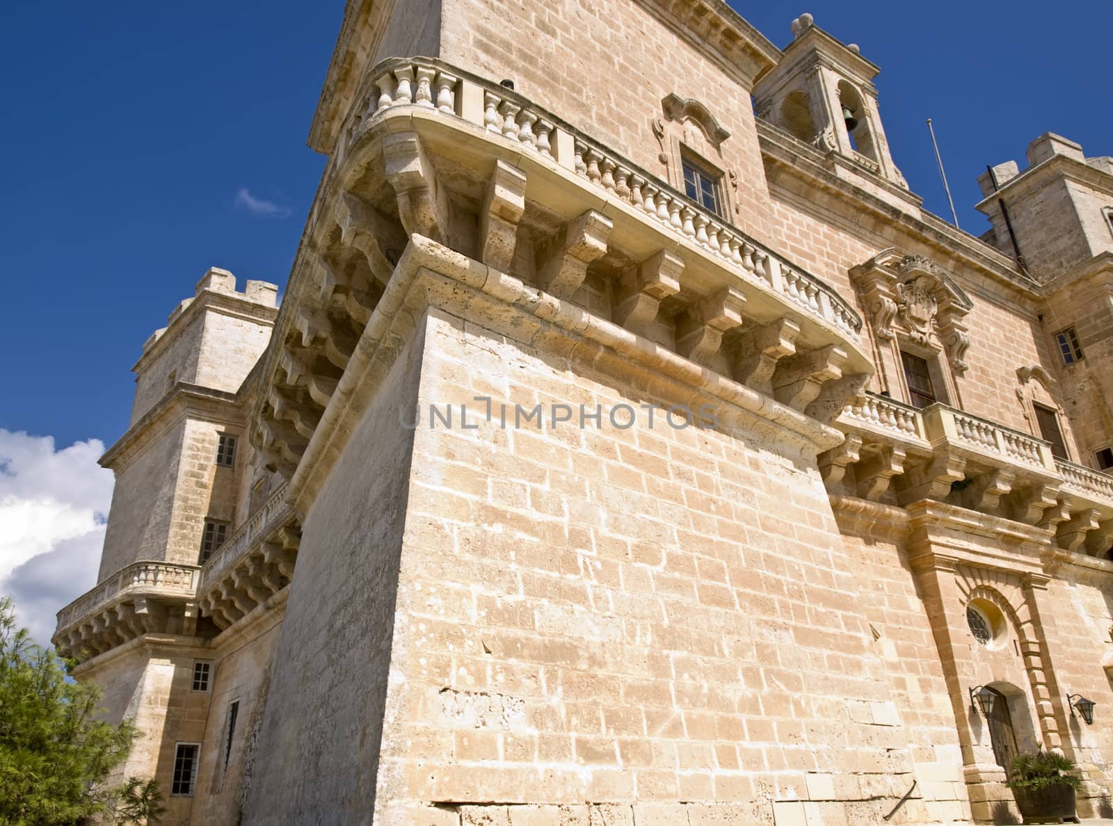 Selmun Castle in Malta was built by the Knights of the Order of St. John