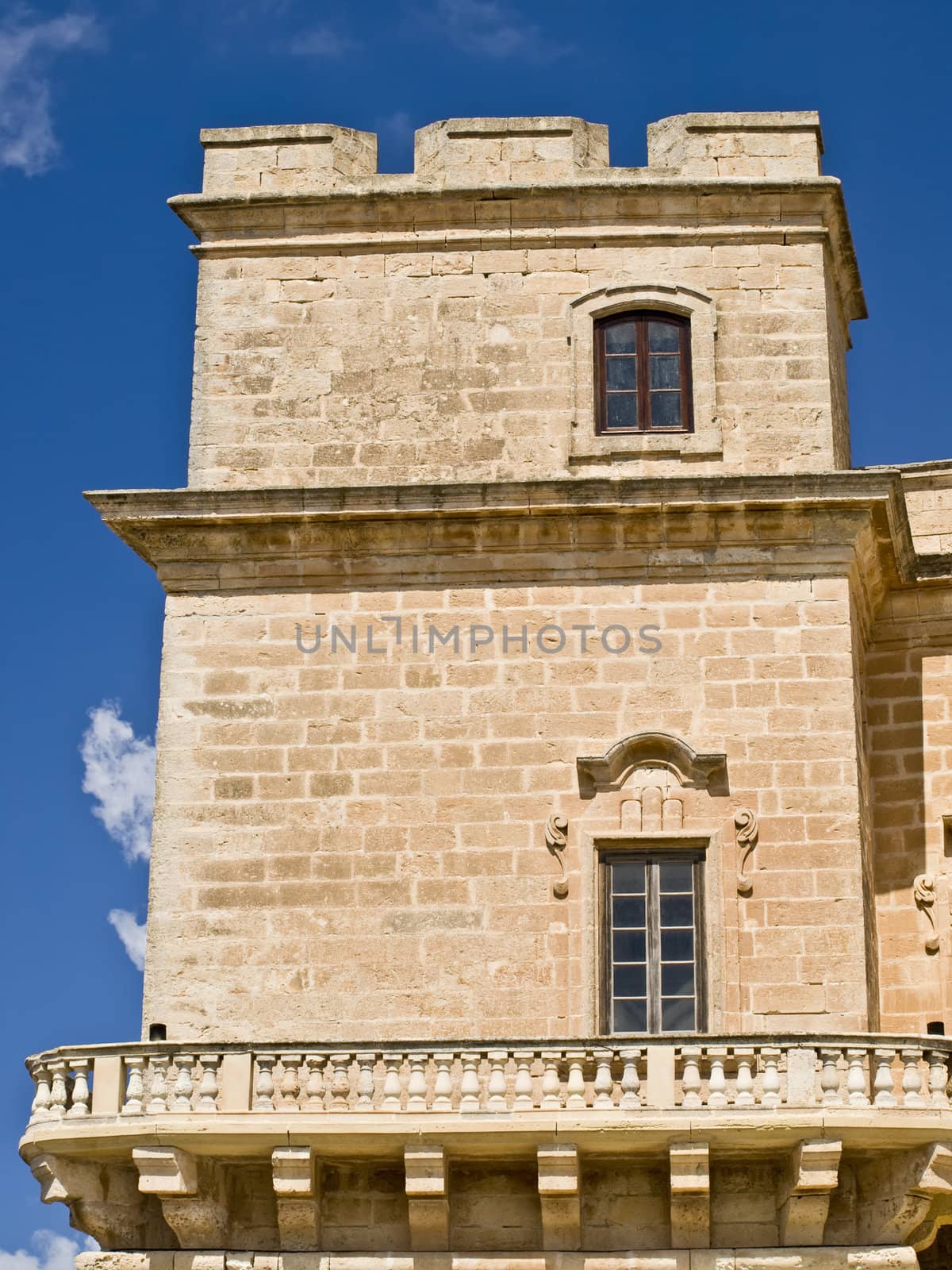 Selmun Castle in Malta was built by the Knights of the Order of St. John