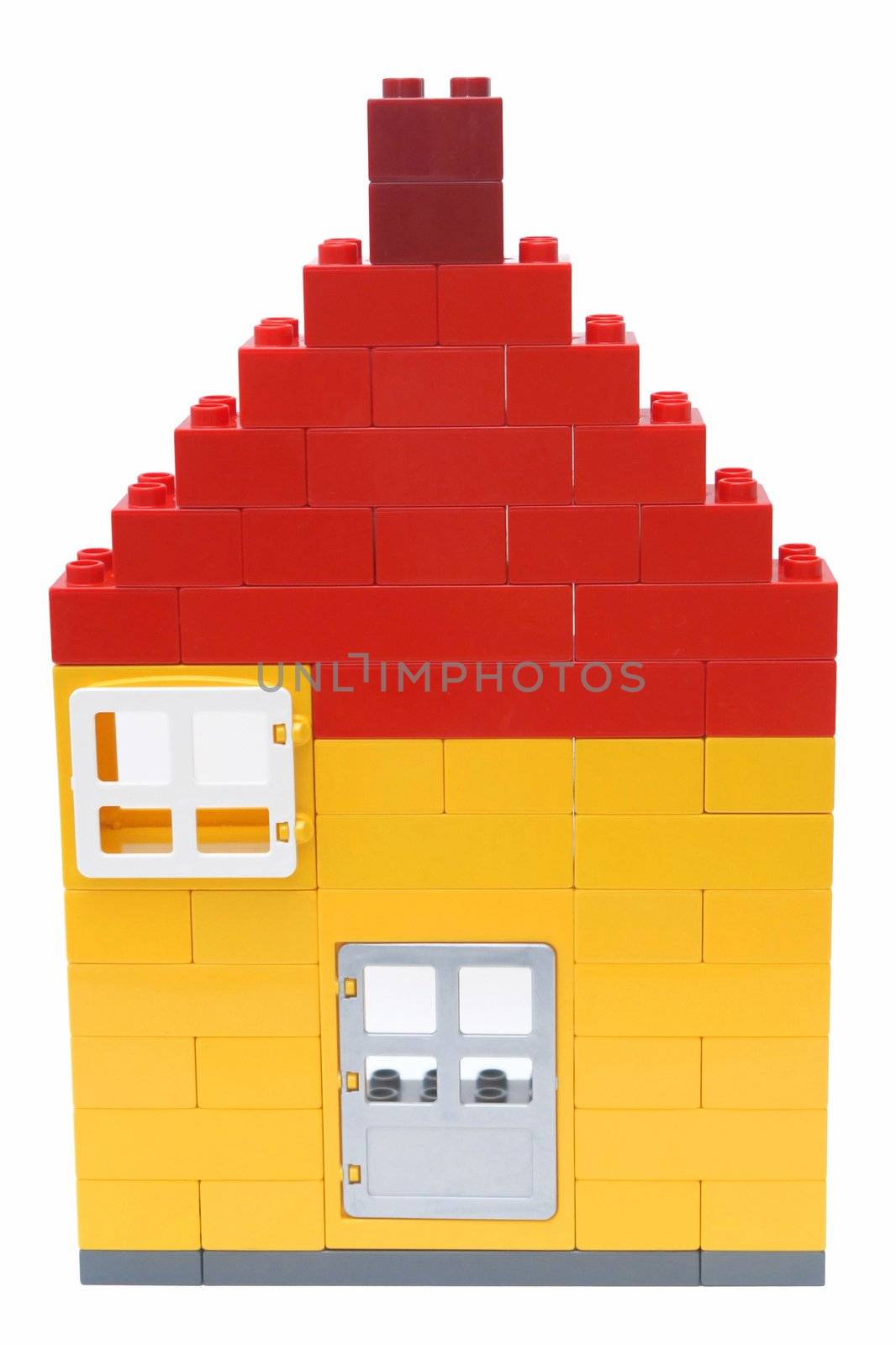 A house made of blocks