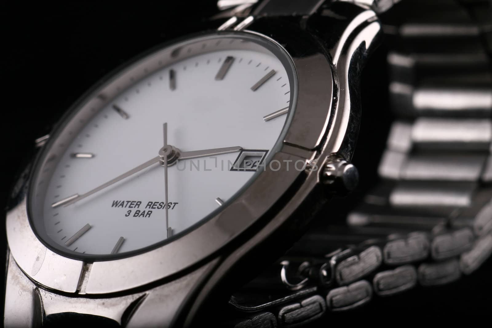 silver watch by miczu