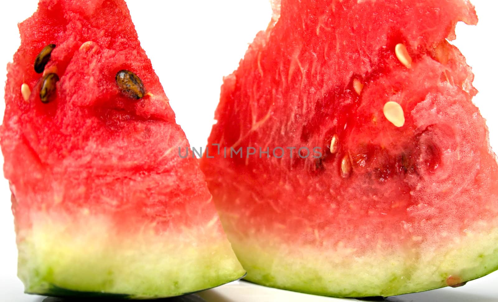 Red juicy ripe water-melon.