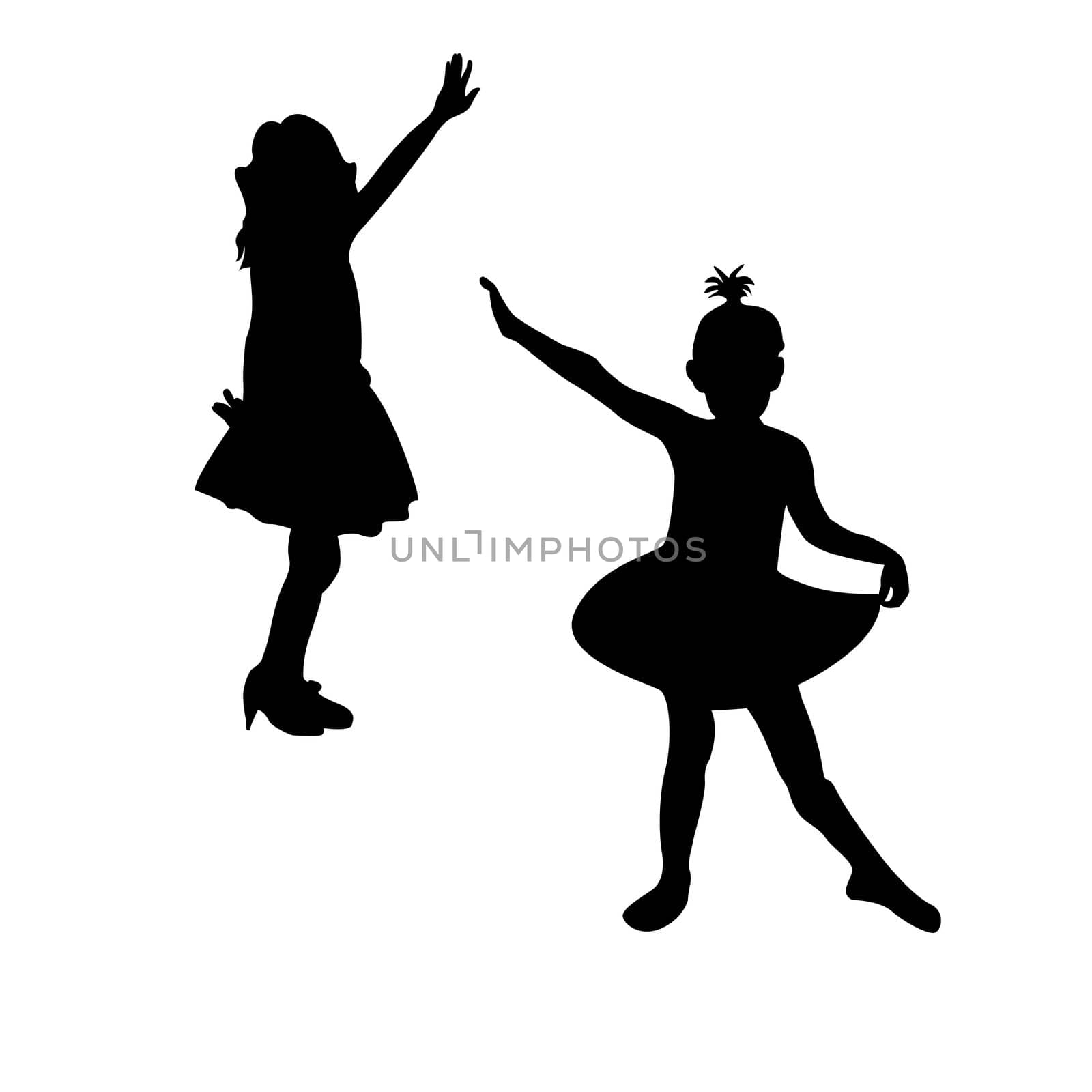 girls dancing by Lirch