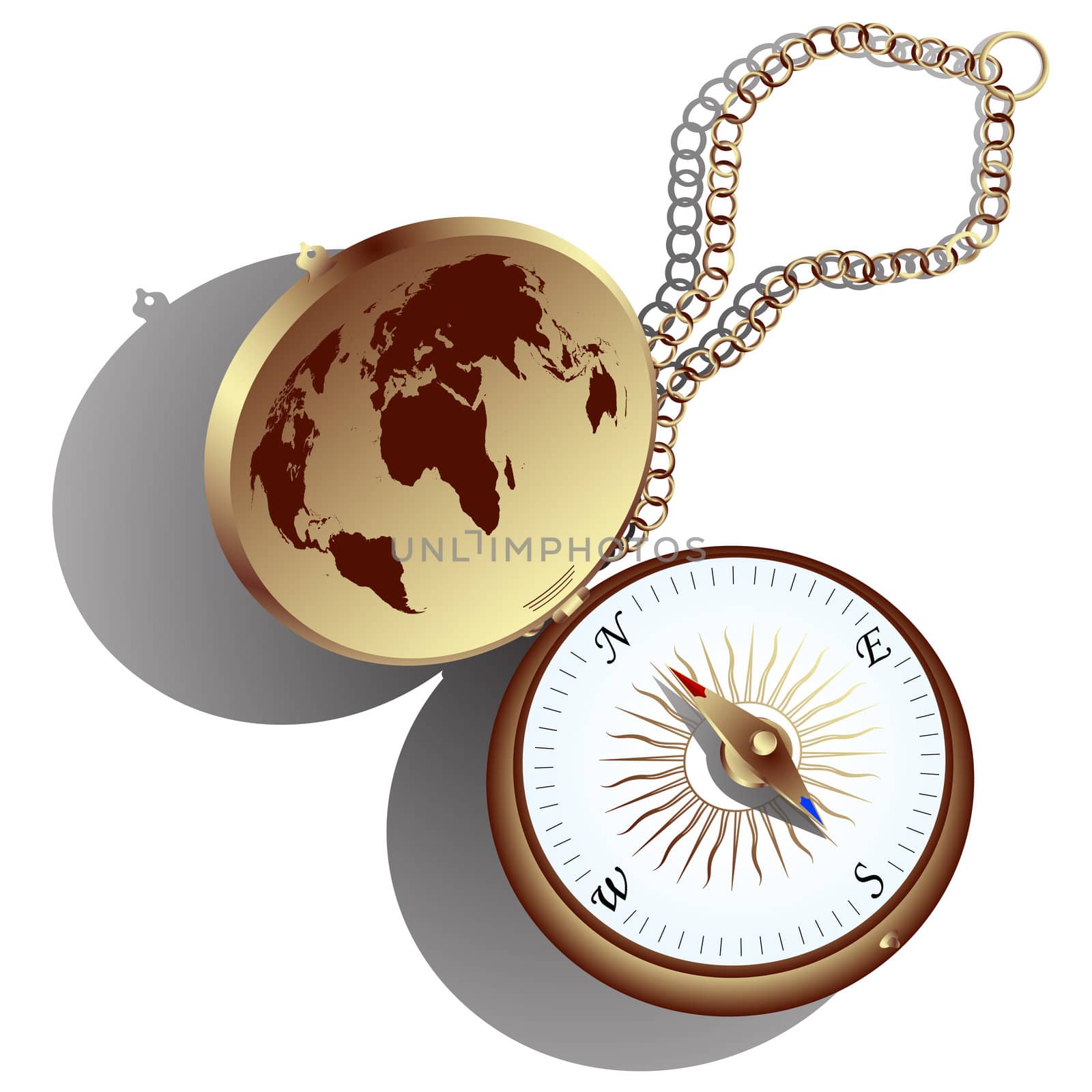 Golden compass by Lirch