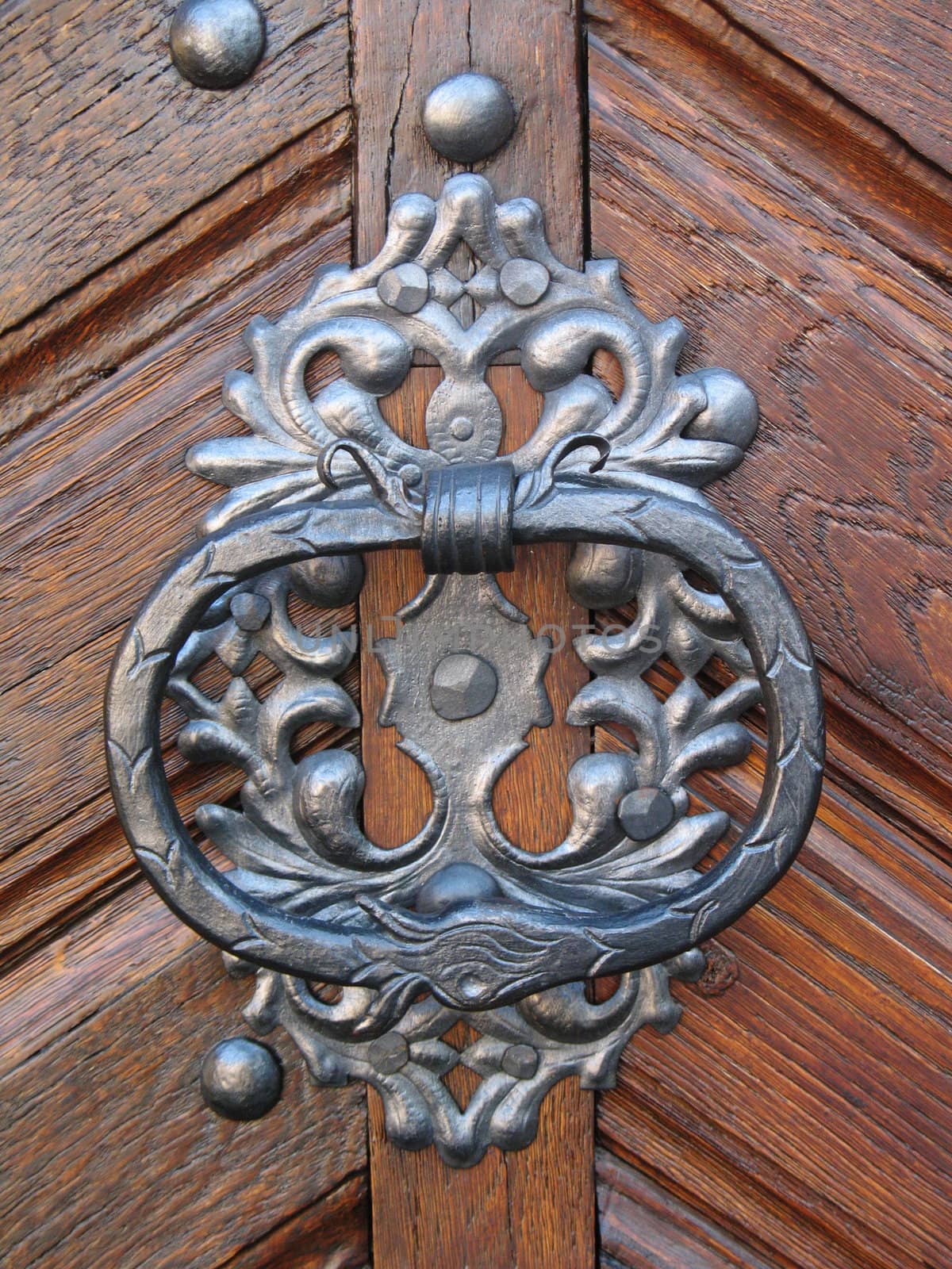Ancient doorknob by Vitamin