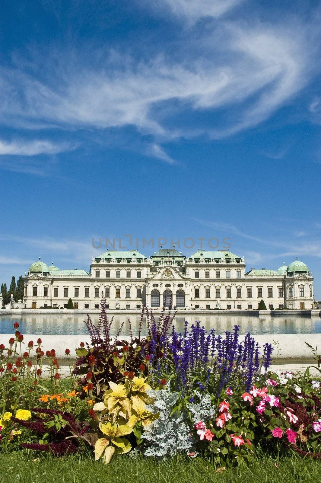 Vienna's Belvedere Palace gardens
