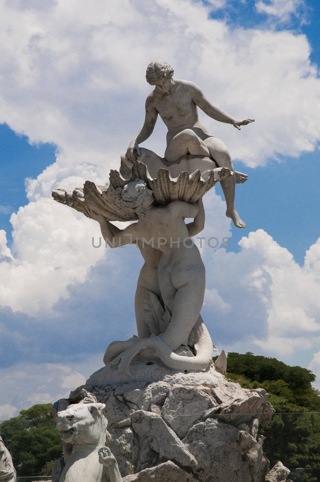 Nereidas fountain.
