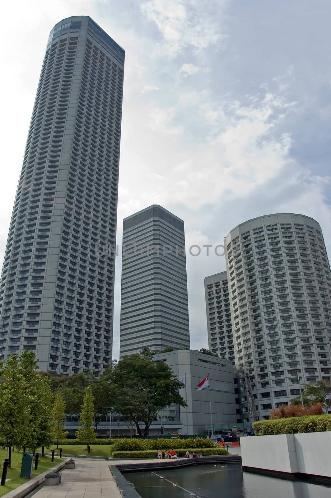 modern skyscrapers