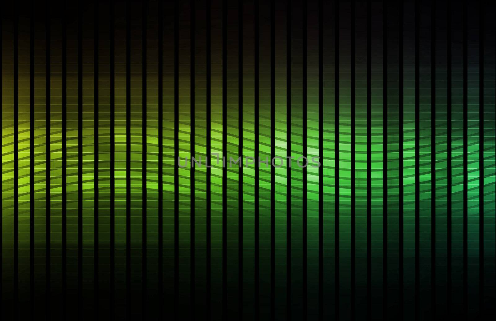 Technology Abstract with Futuristic Lines as Art