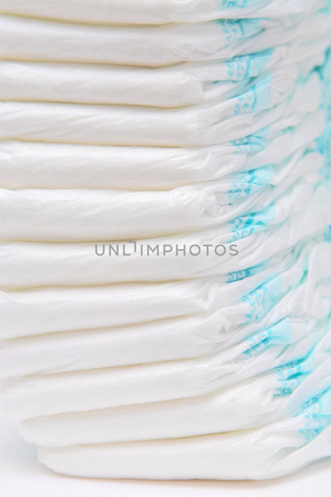 An abstract image of nappies