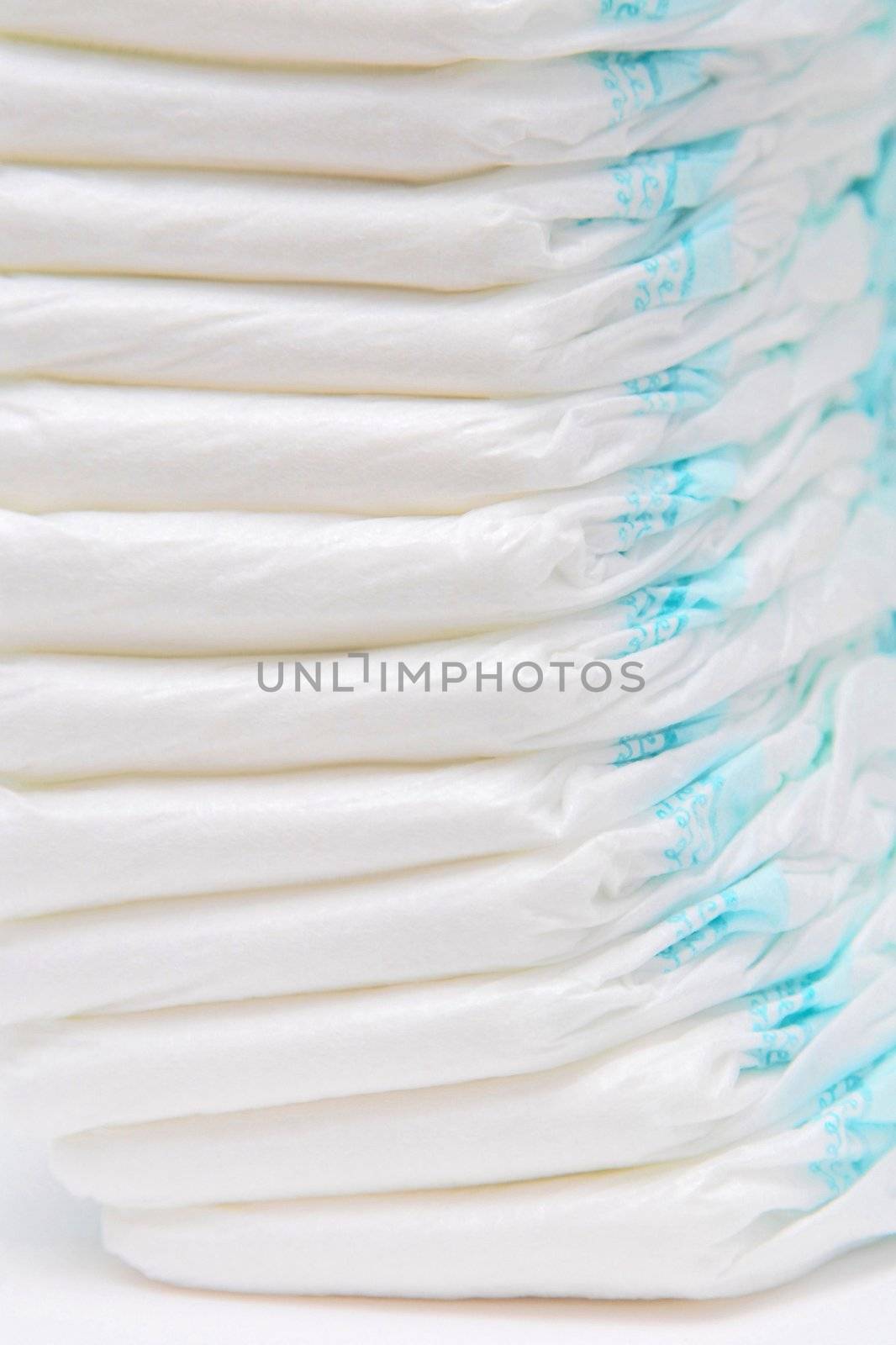 An abstract image of nappies