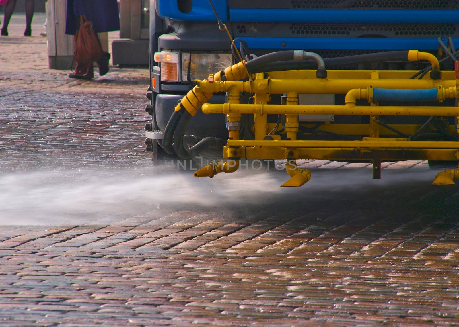 street cleaning machine