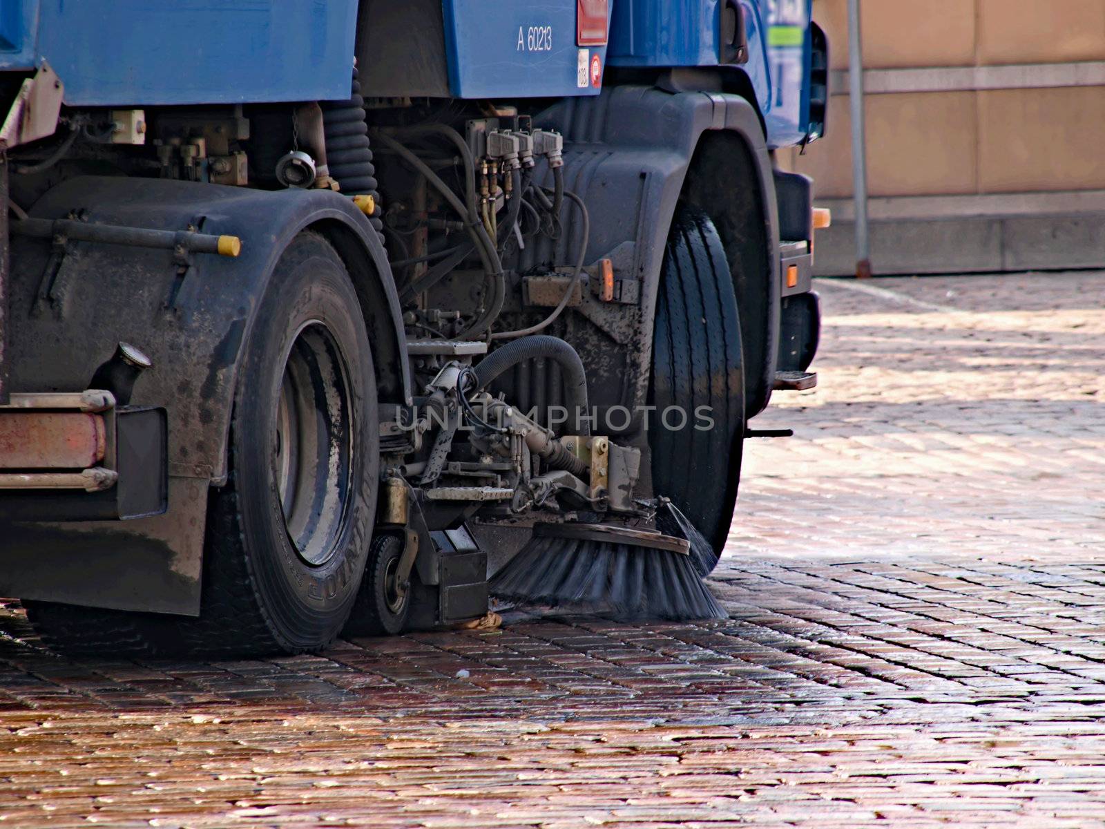 street cleaning machine by dotweb