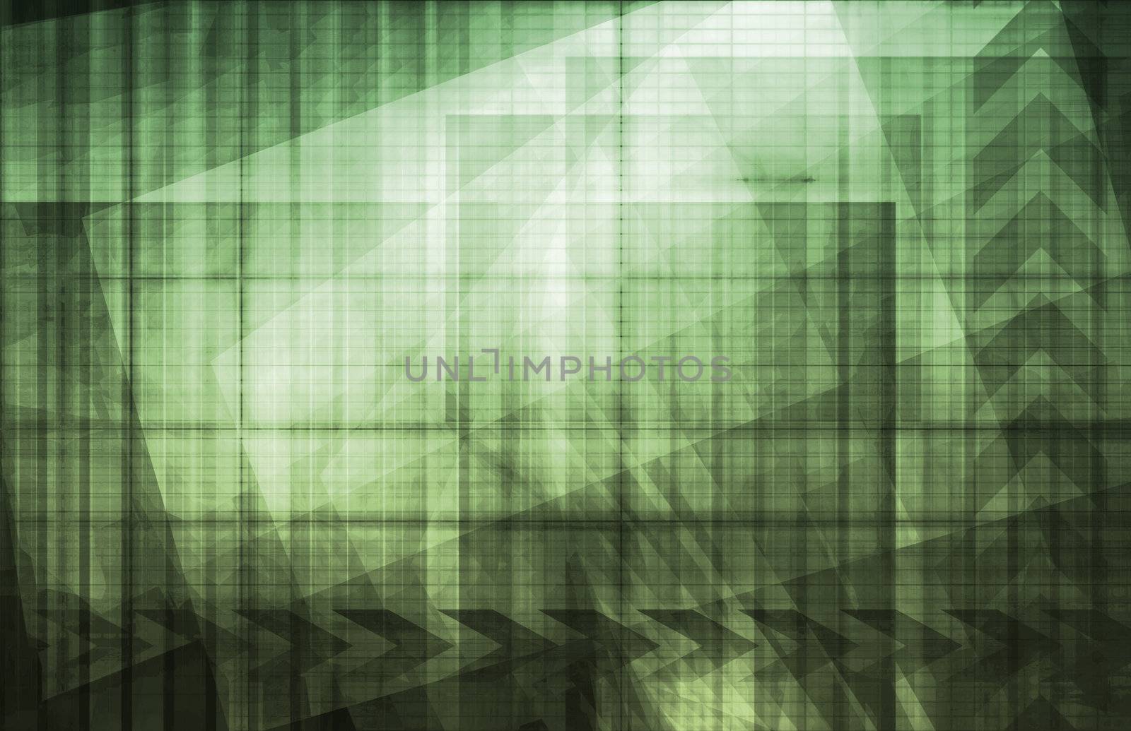 Business Abstract Technology as a Background Art