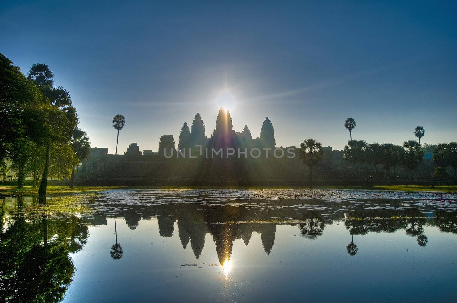 Angkor Wat entrance within the Angkor Temples, Cambodia