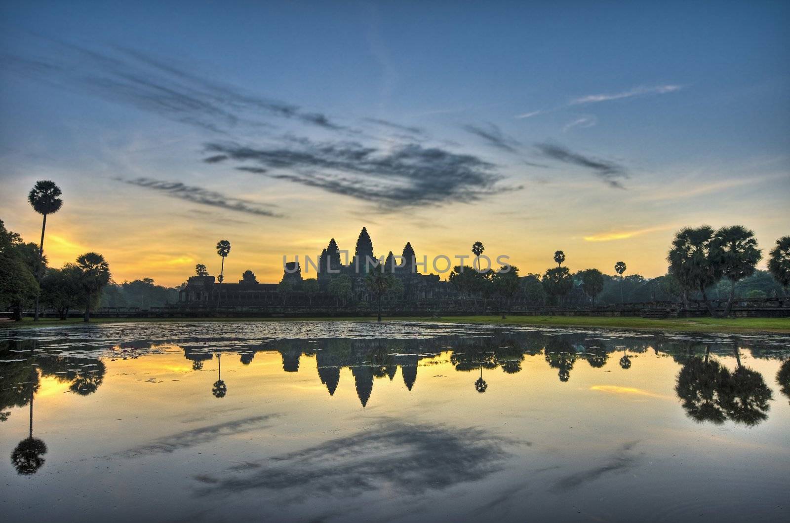 Angkor Wat entrance within the Angkor Temples, Cambodia