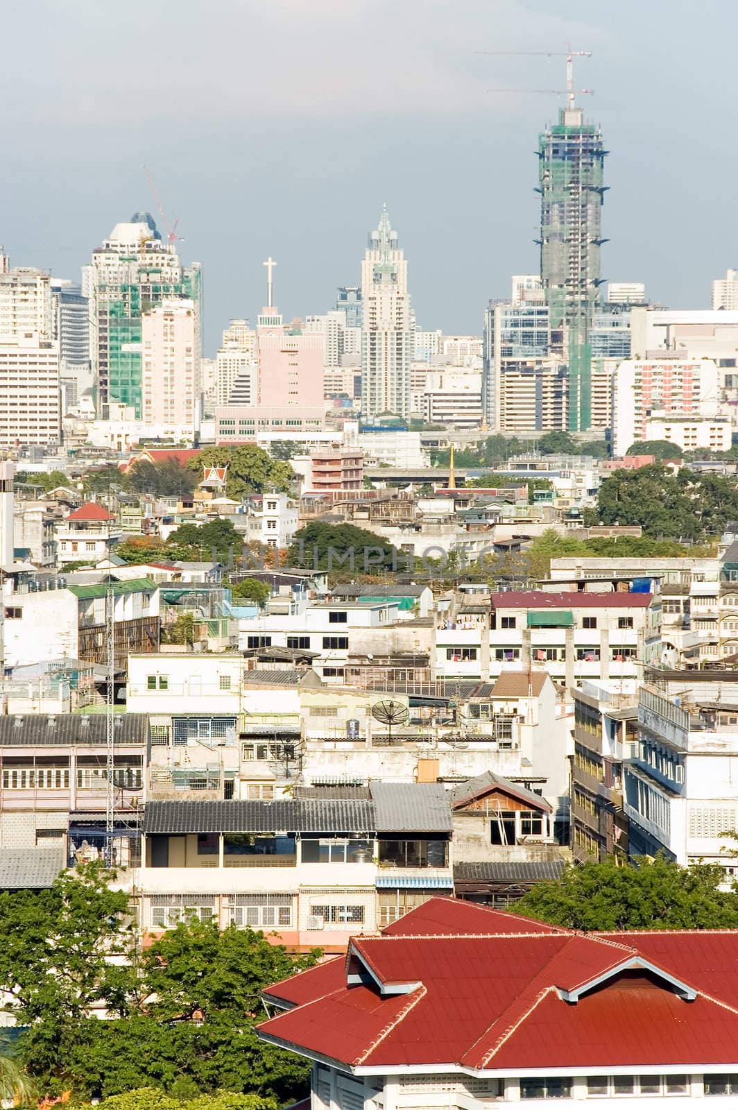 bangkok cityscape by jsompinm