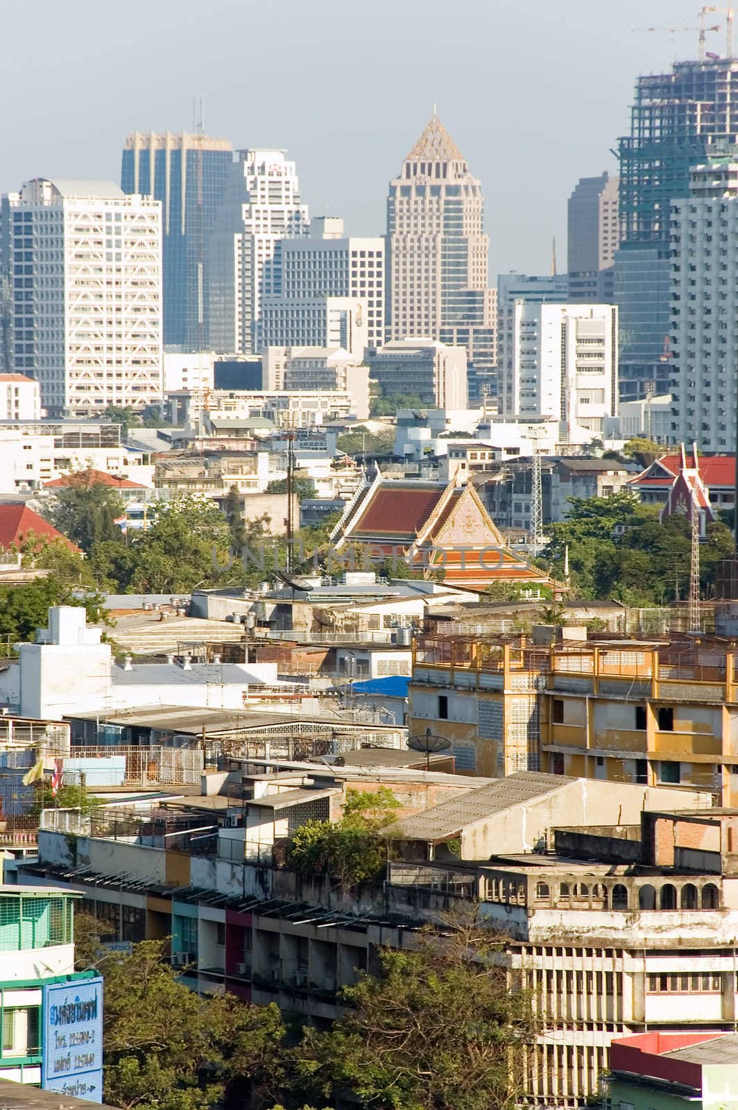 bangkok cityscape by jsompinm