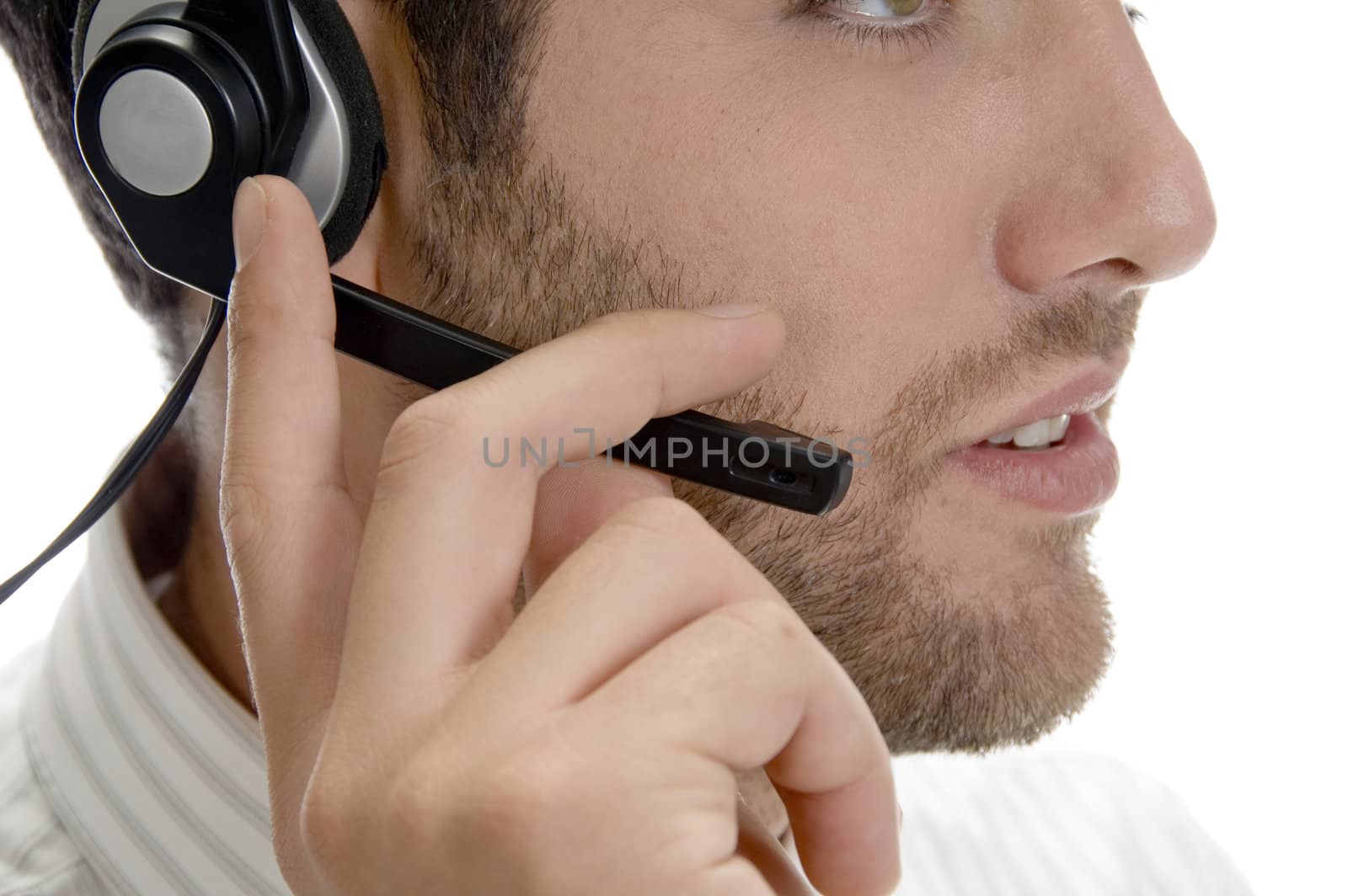 businessman busy in communicate by imagerymajestic
