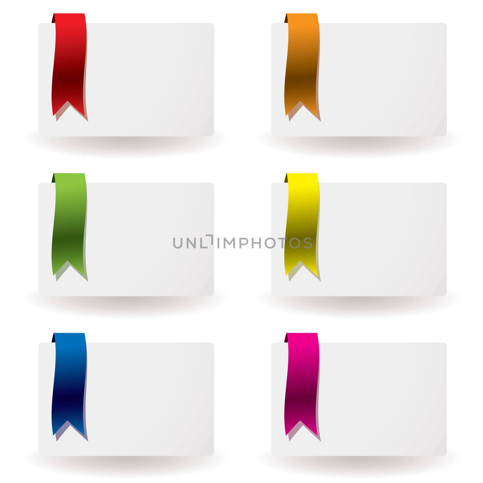 ribbon business card by nicemonkey