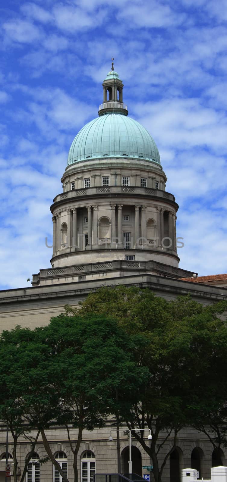 External view of Singapore Parliament House