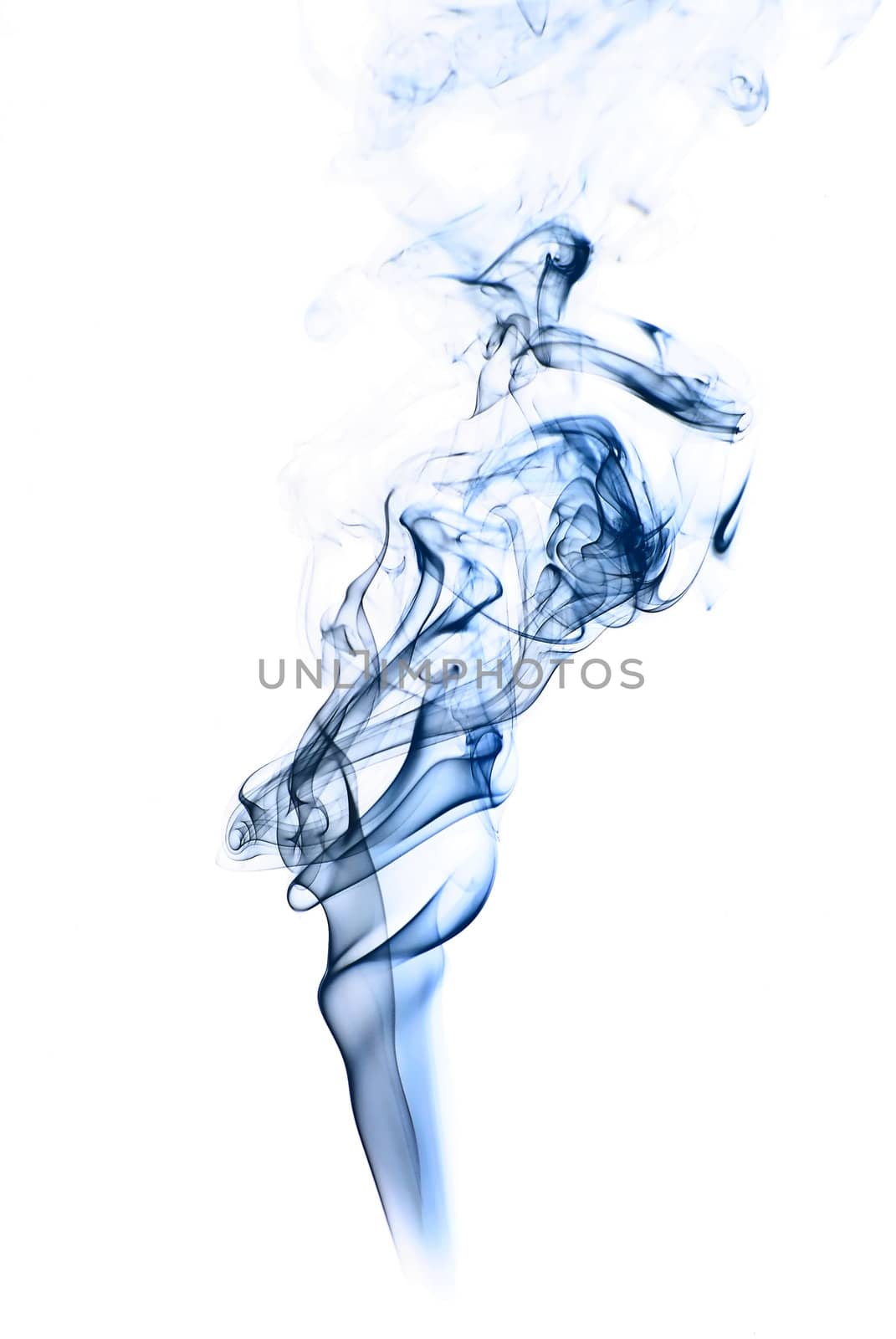 Unpredictability of bends of a streaming smoke